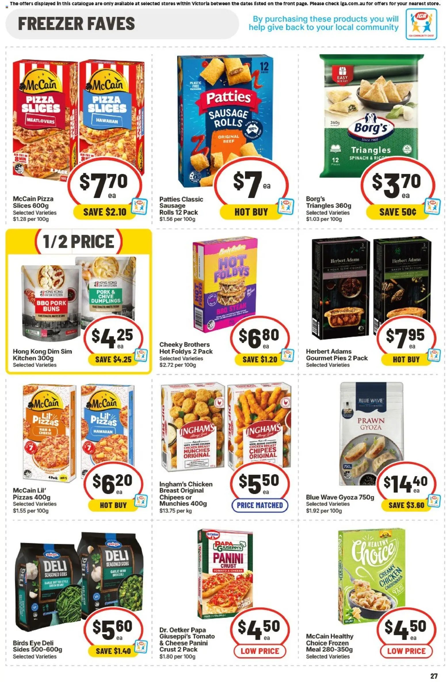 IGA catalogue from 29/07/2026 IGA catalogue