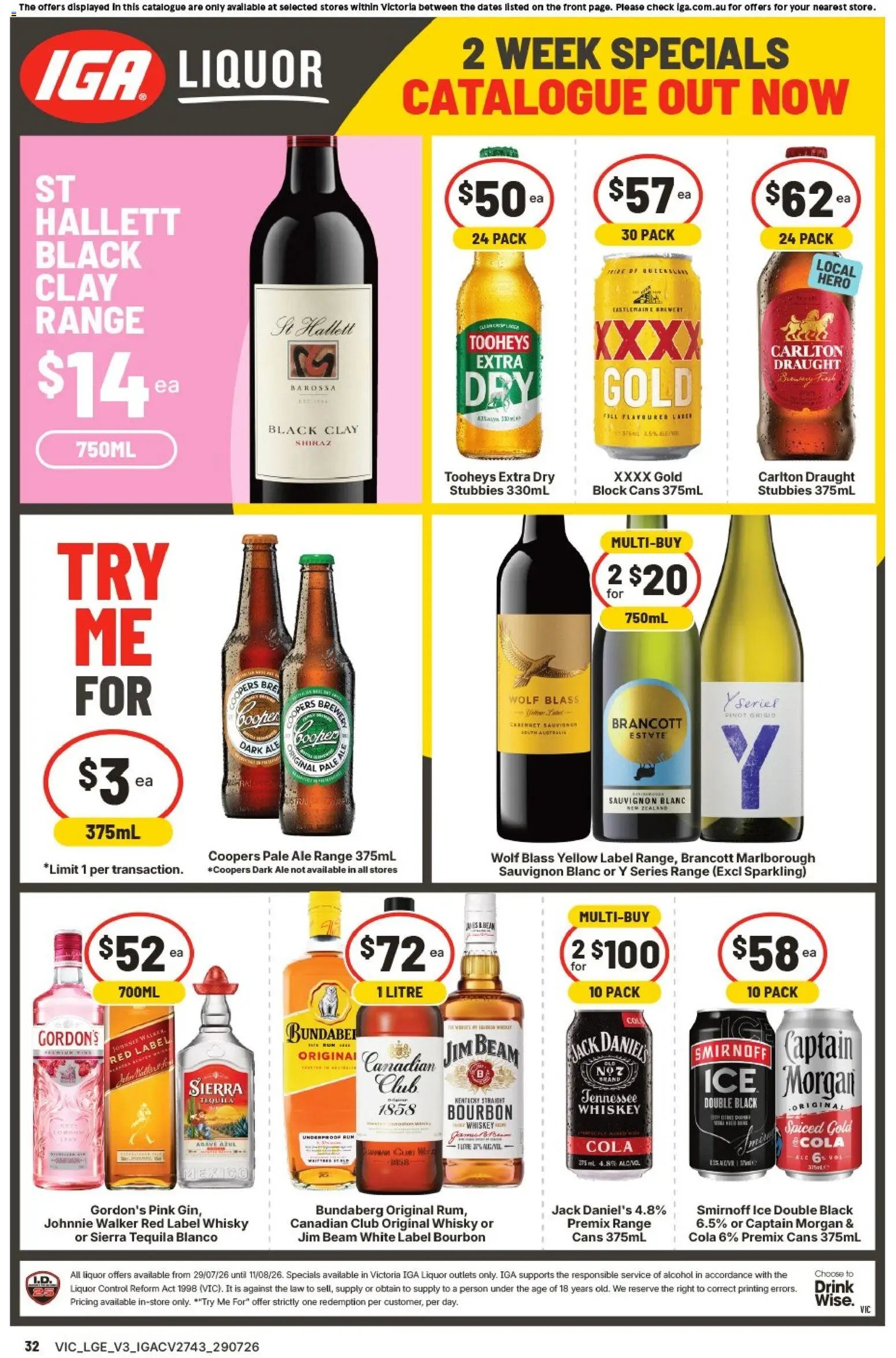 IGA catalogue from 29/07/2026 IGA catalogue