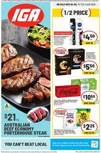 IGA catalogue from 29/07/2026 IGA catalogue