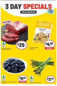 IGA catalogue from 26/06/2026 IGA -3 Day Specials - SA