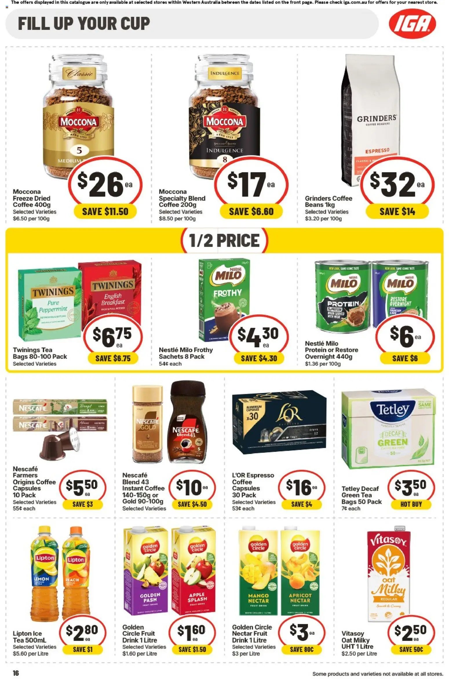 IGA catalogue from 26/08/2026 IGA catalogue Claremont