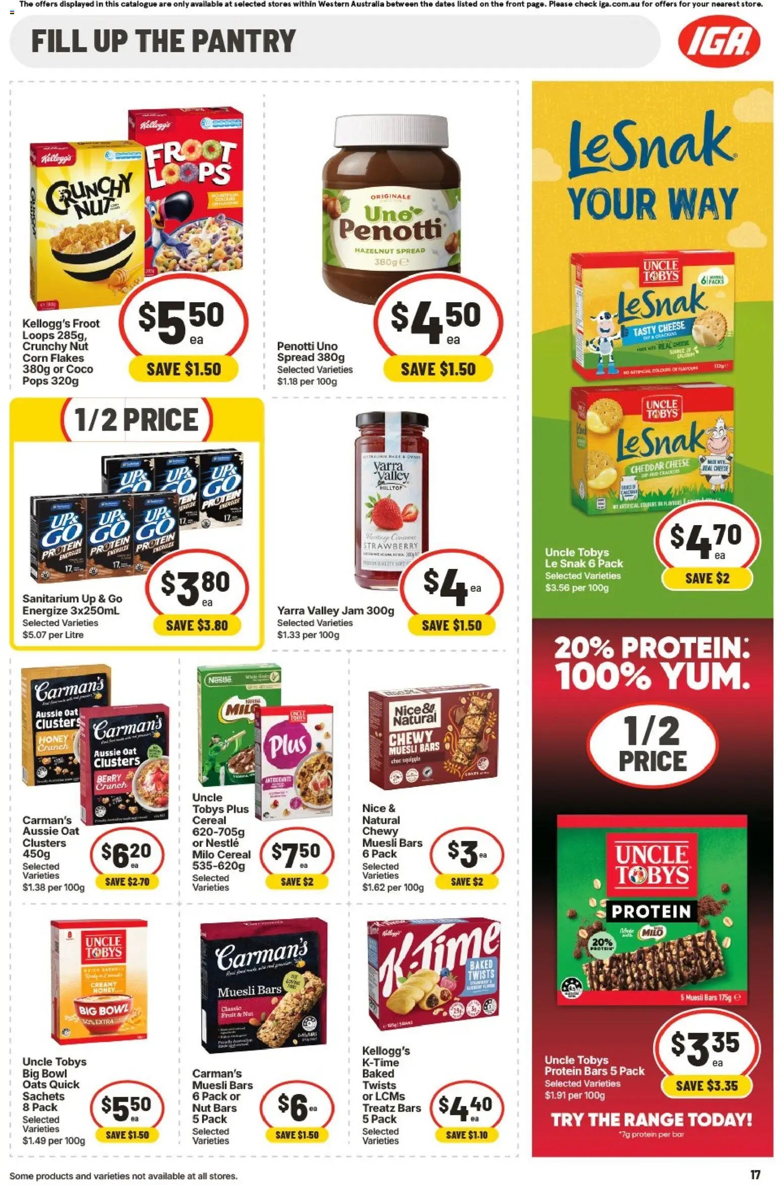 IGA catalogue from 26/08/2026 IGA catalogue Claremont
