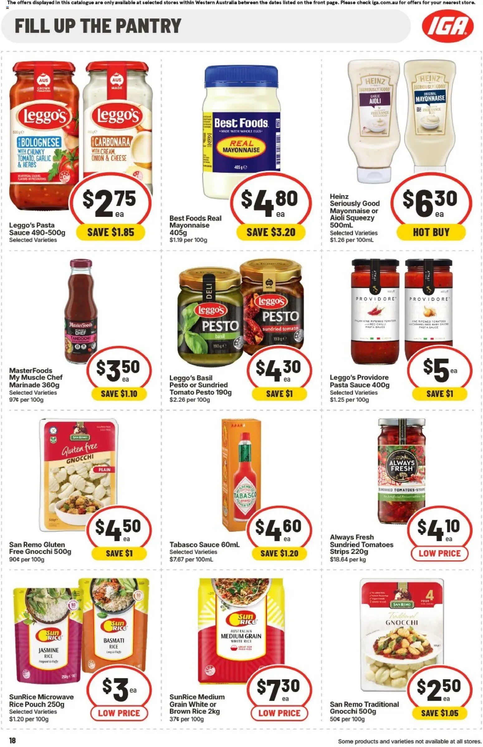 IGA catalogue from 26/08/2026 IGA catalogue Claremont