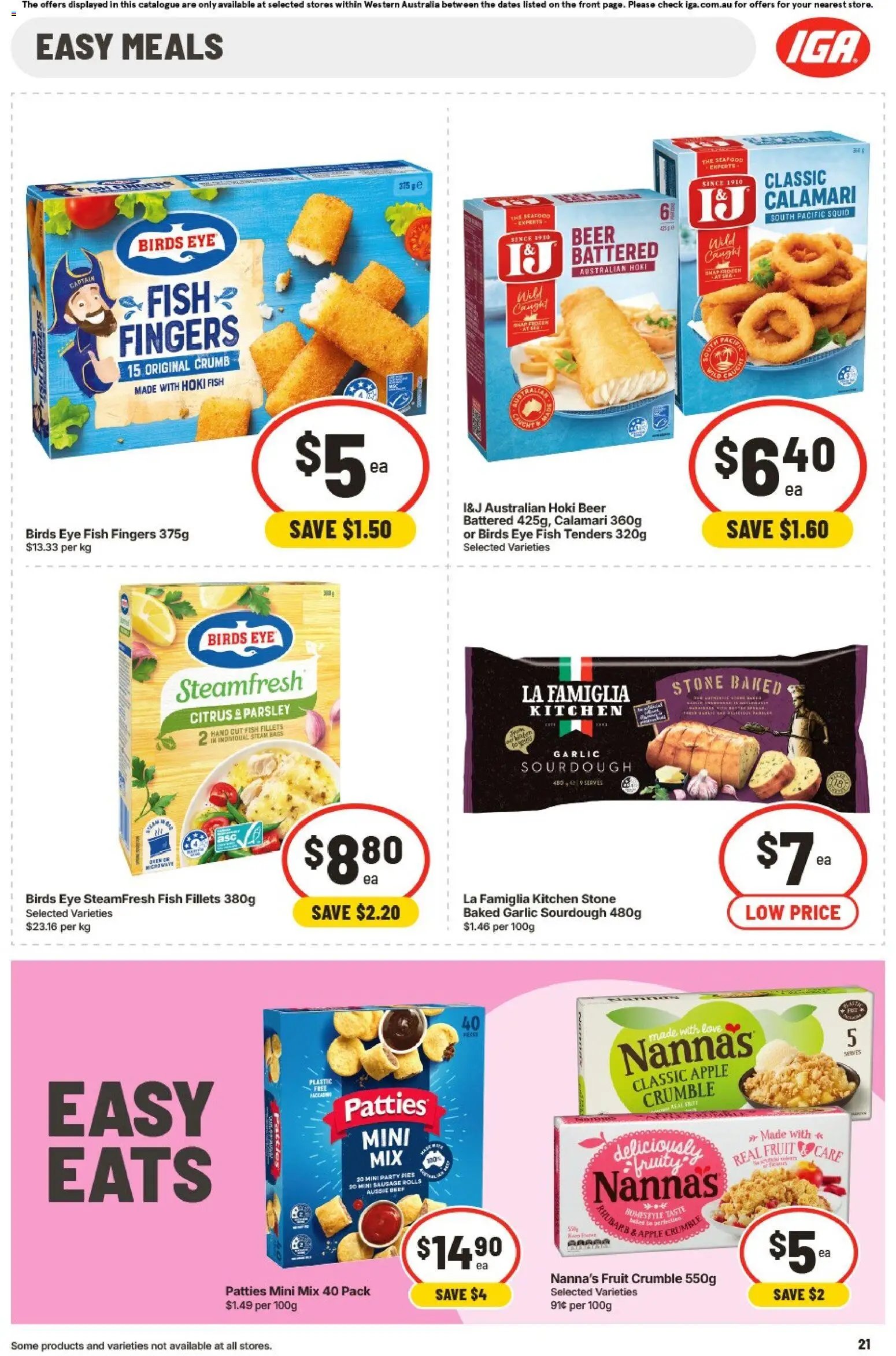 IGA catalogue from 26/08/2026 IGA catalogue Claremont