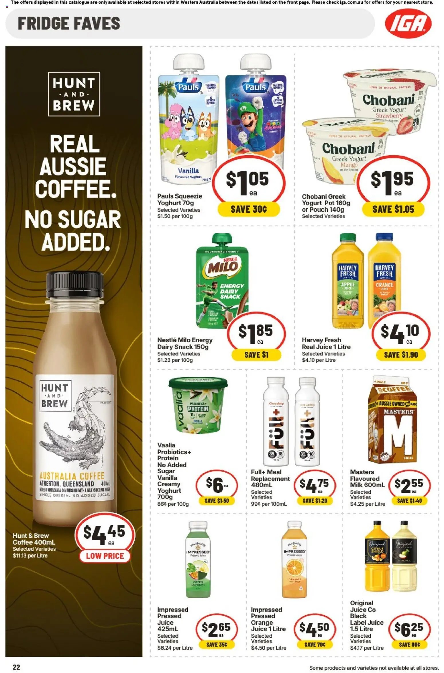 IGA catalogue from 26/08/2026 IGA catalogue Claremont