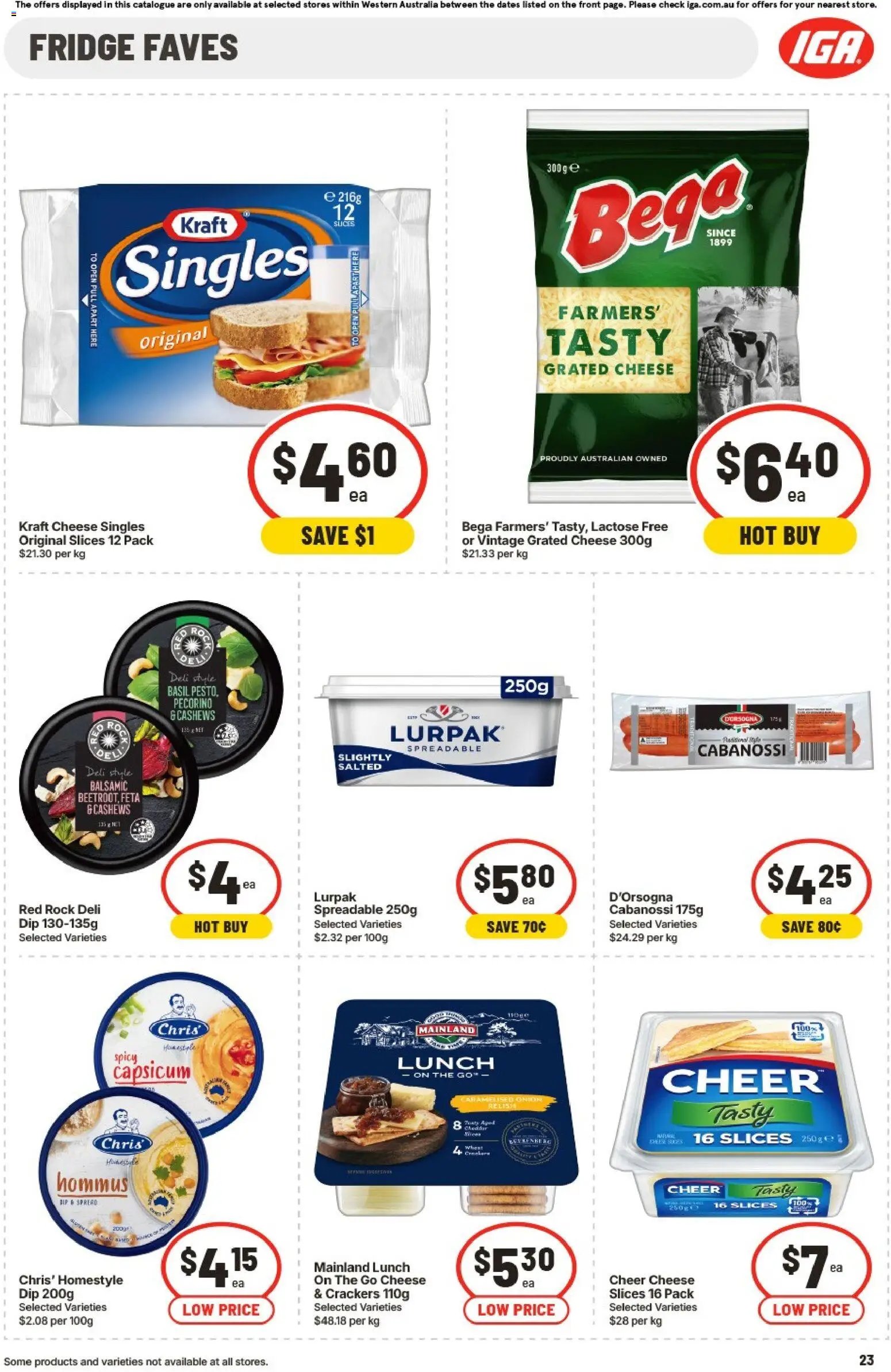 IGA catalogue from 26/08/2026 IGA catalogue Claremont
