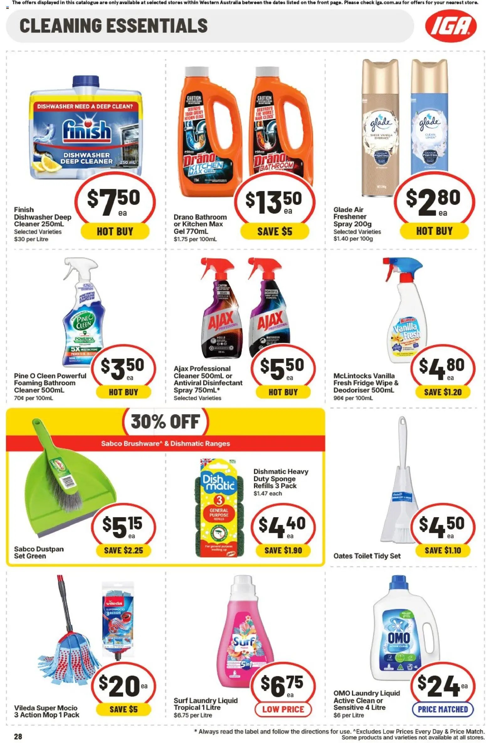 IGA catalogue from 26/08/2026 IGA catalogue Claremont