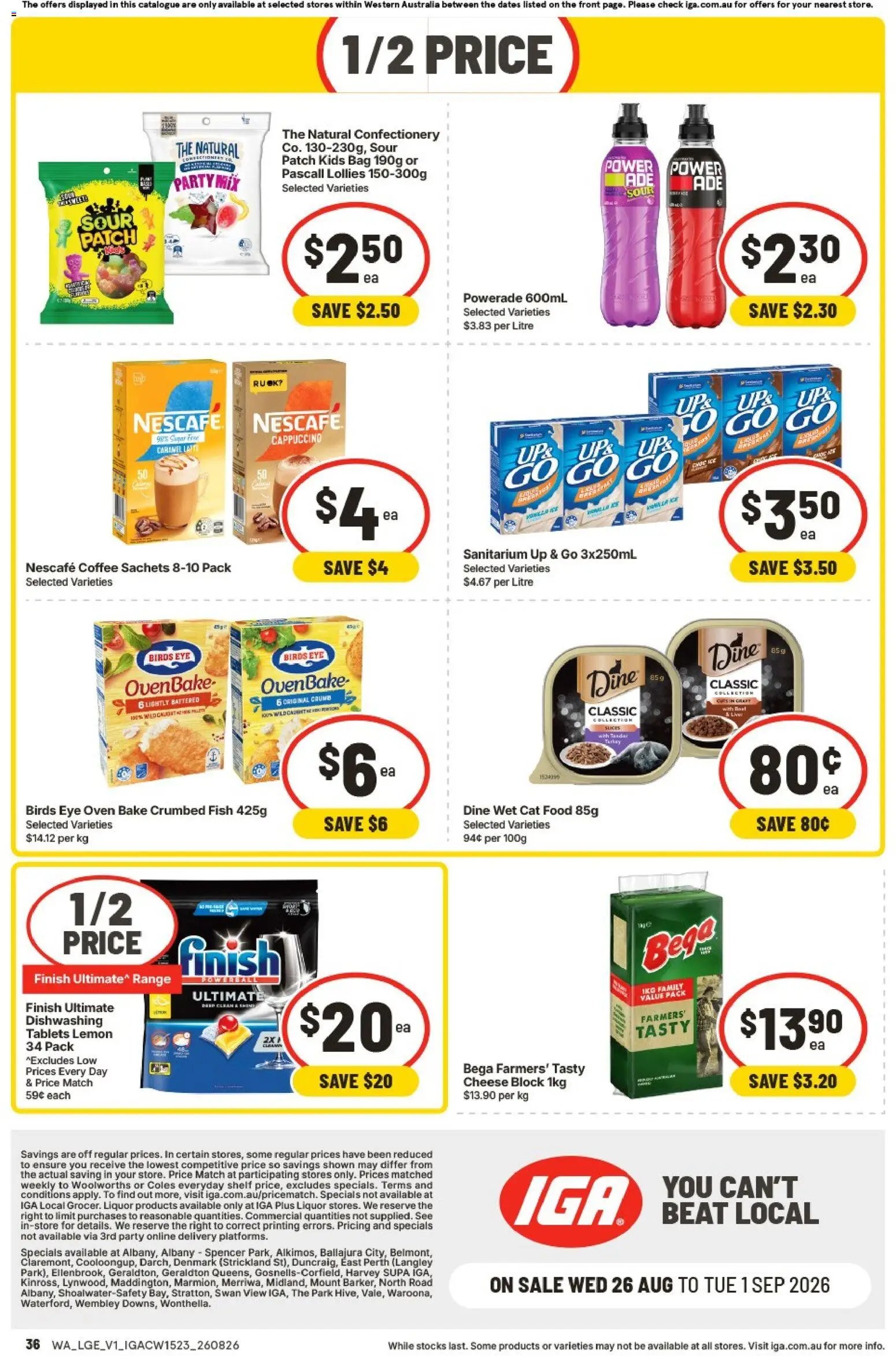 IGA catalogue from 26/08/2026 IGA catalogue Claremont