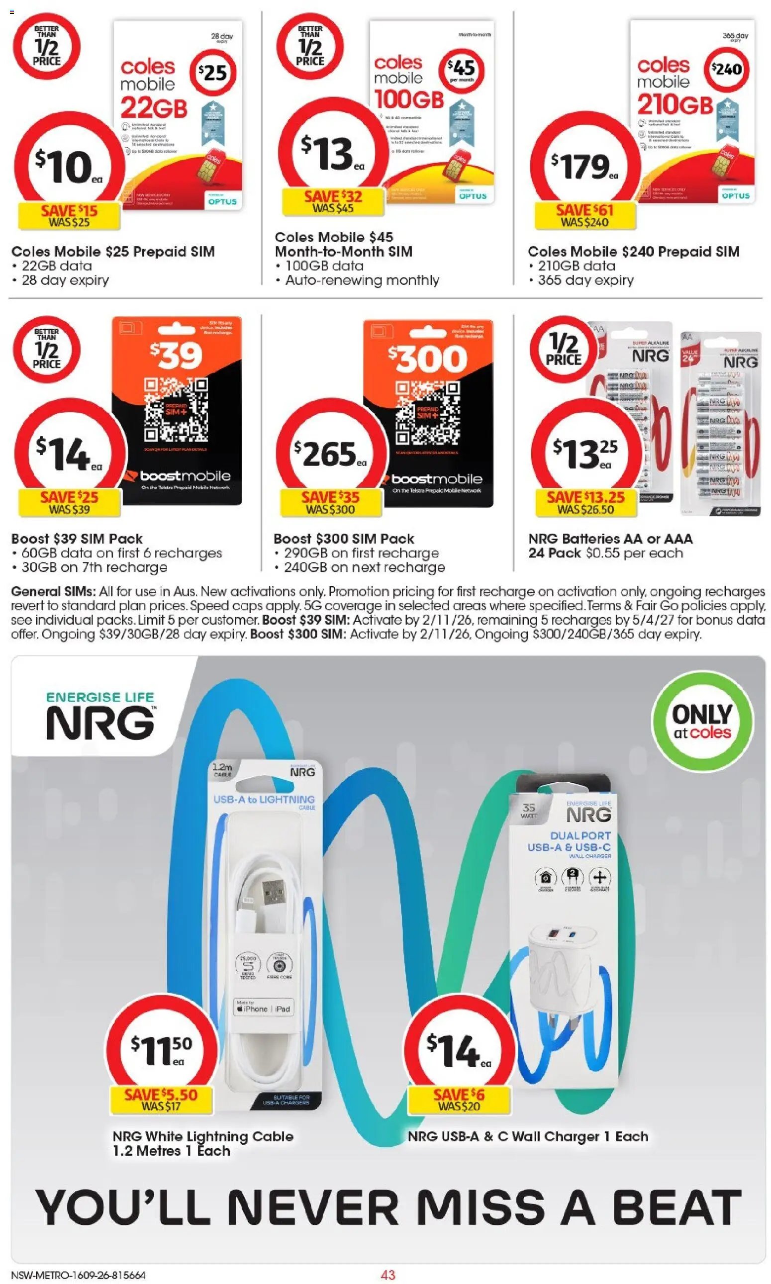 Coles catalogue from 16/09/2026 Coles catalogue