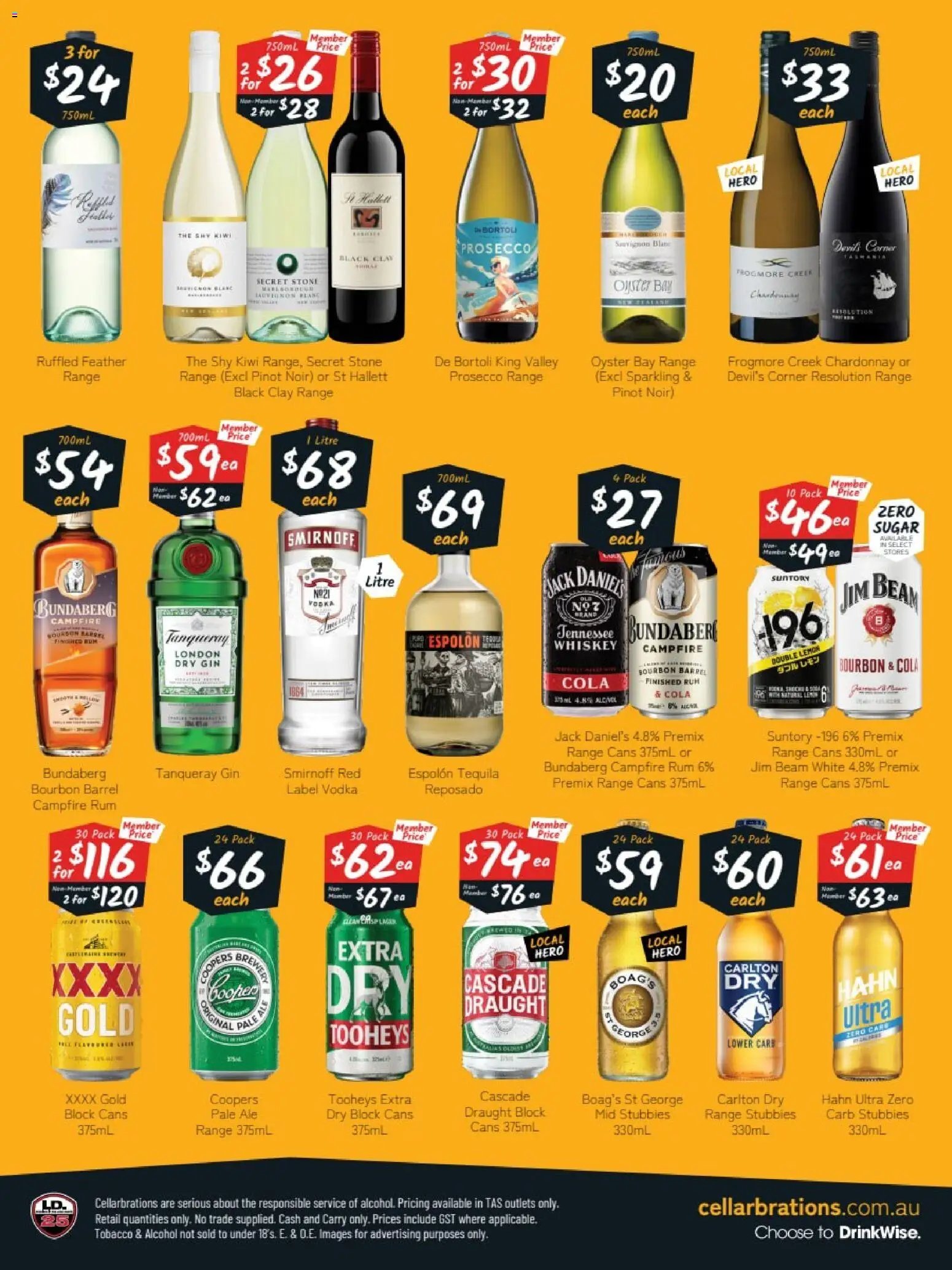 Cellarbrations catalogue from 27/07/2026 Cellarbrations catalogue HOBART