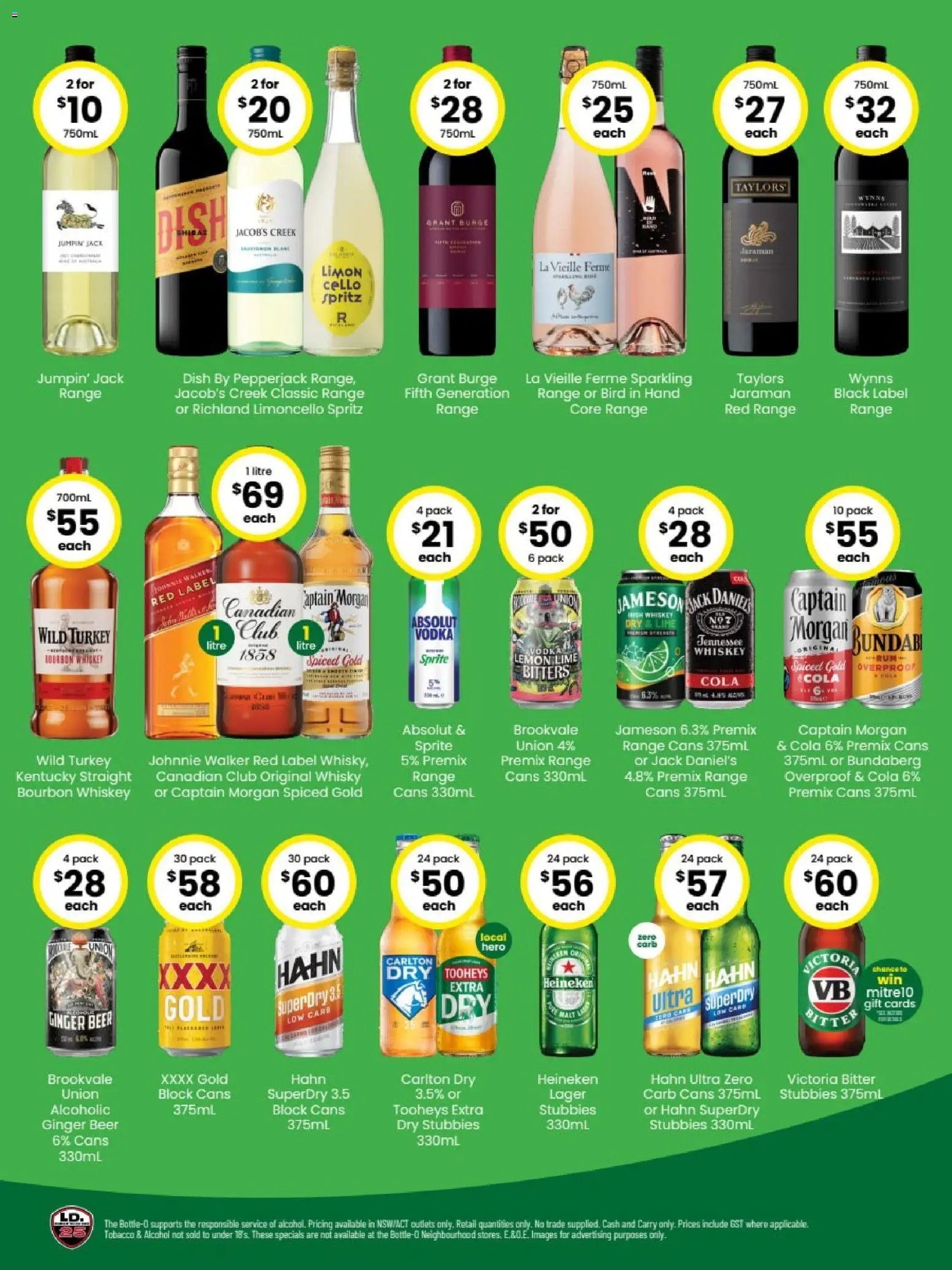 The Bottle-O catalogue from 22/06/2026 The Bottle-O catalogue CANBERRA