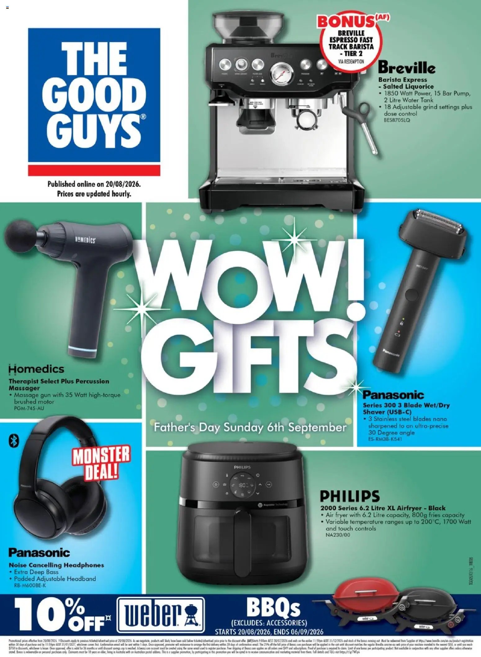 The Good Guys catalogue from 18/08/2026 The Good Guys catalogue FATHERS DAY