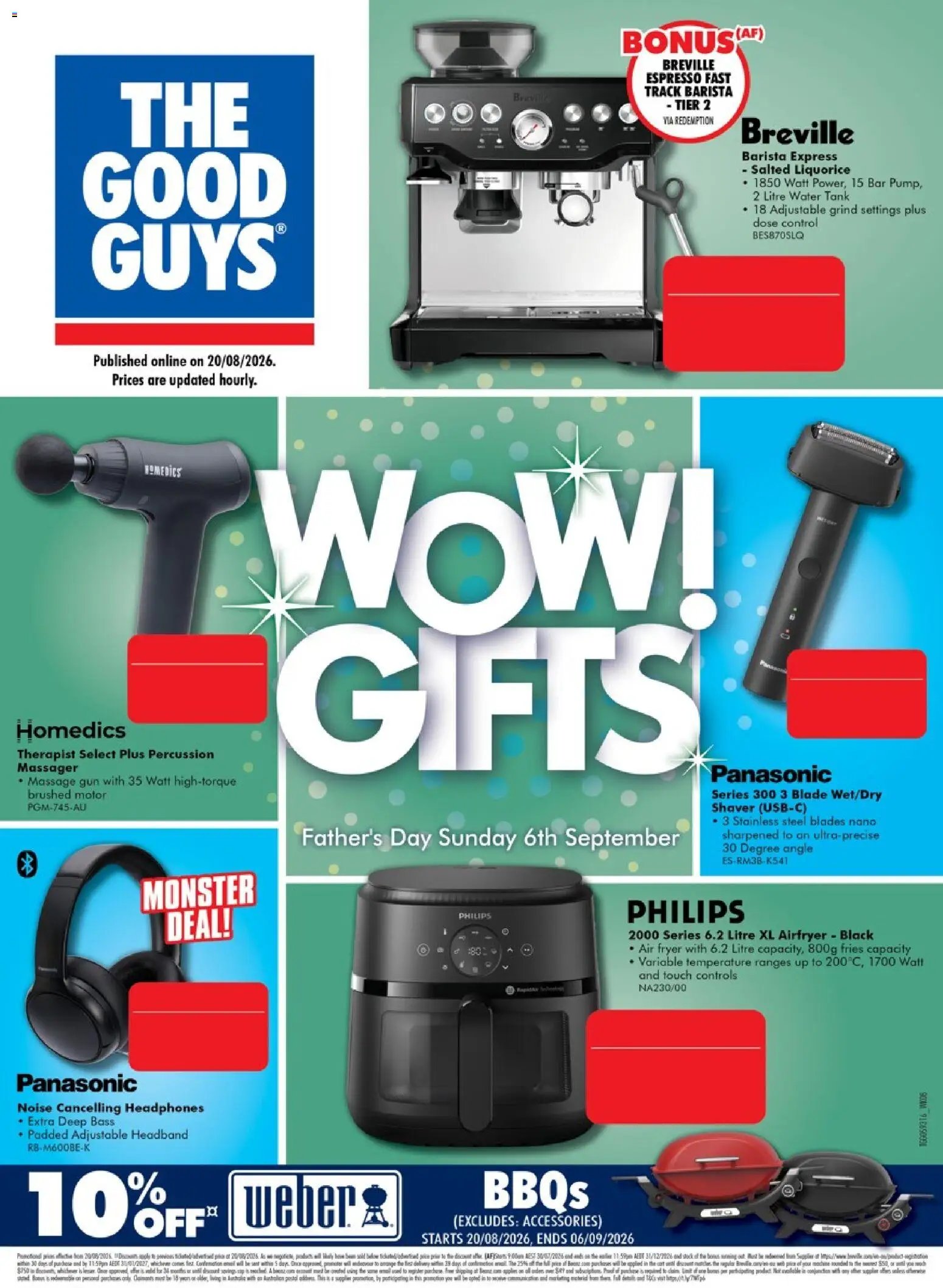The Good Guys catalogue from 18/08/2026 The Good Guys catalogue FATHERS DAY