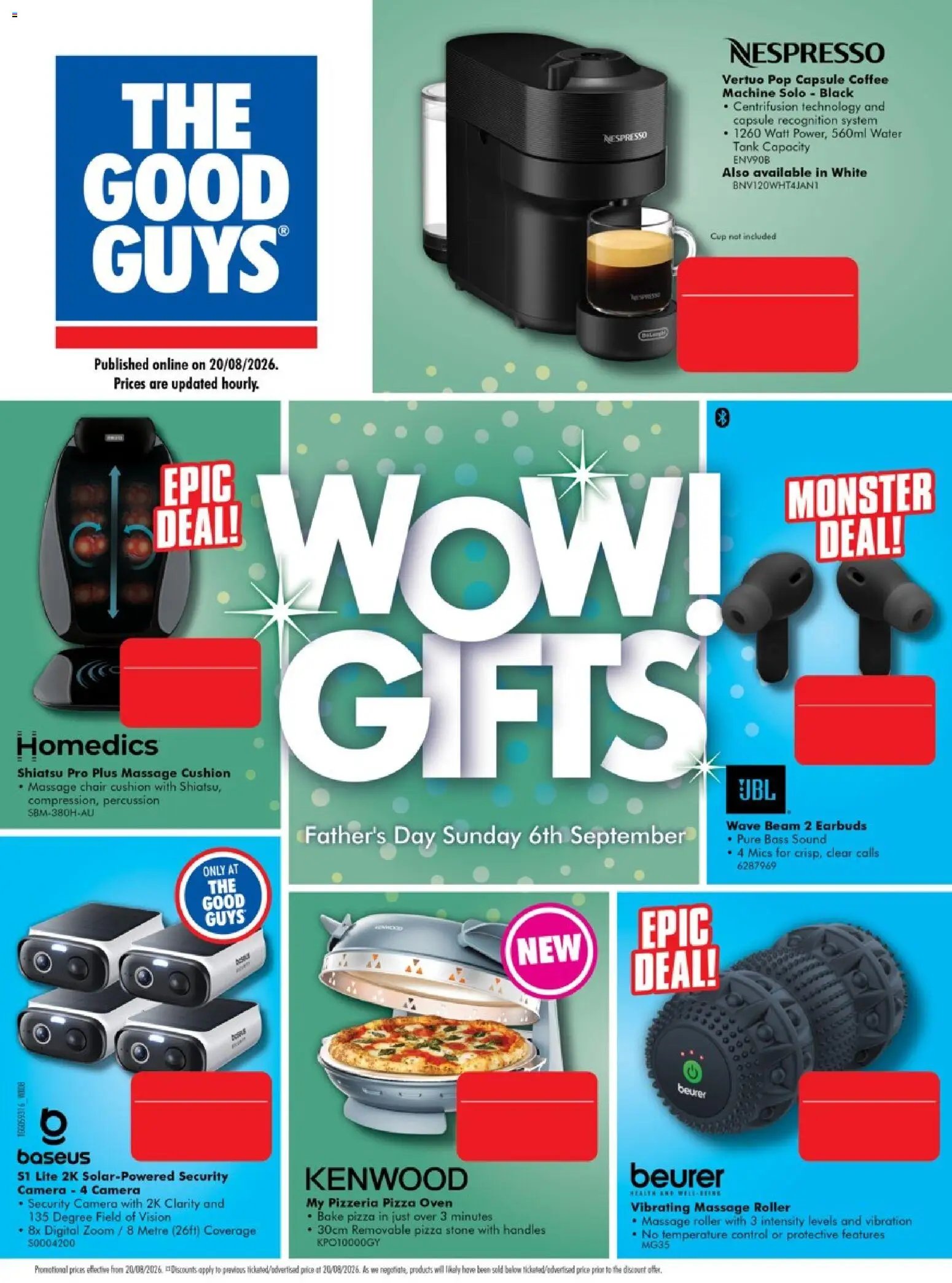 The Good Guys catalogue from 18/08/2026 The Good Guys catalogue FATHERS DAY