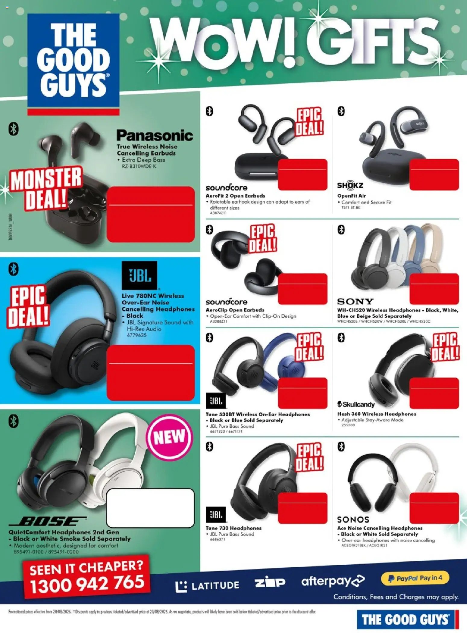 The Good Guys catalogue from 18/08/2026 The Good Guys catalogue FATHERS DAY