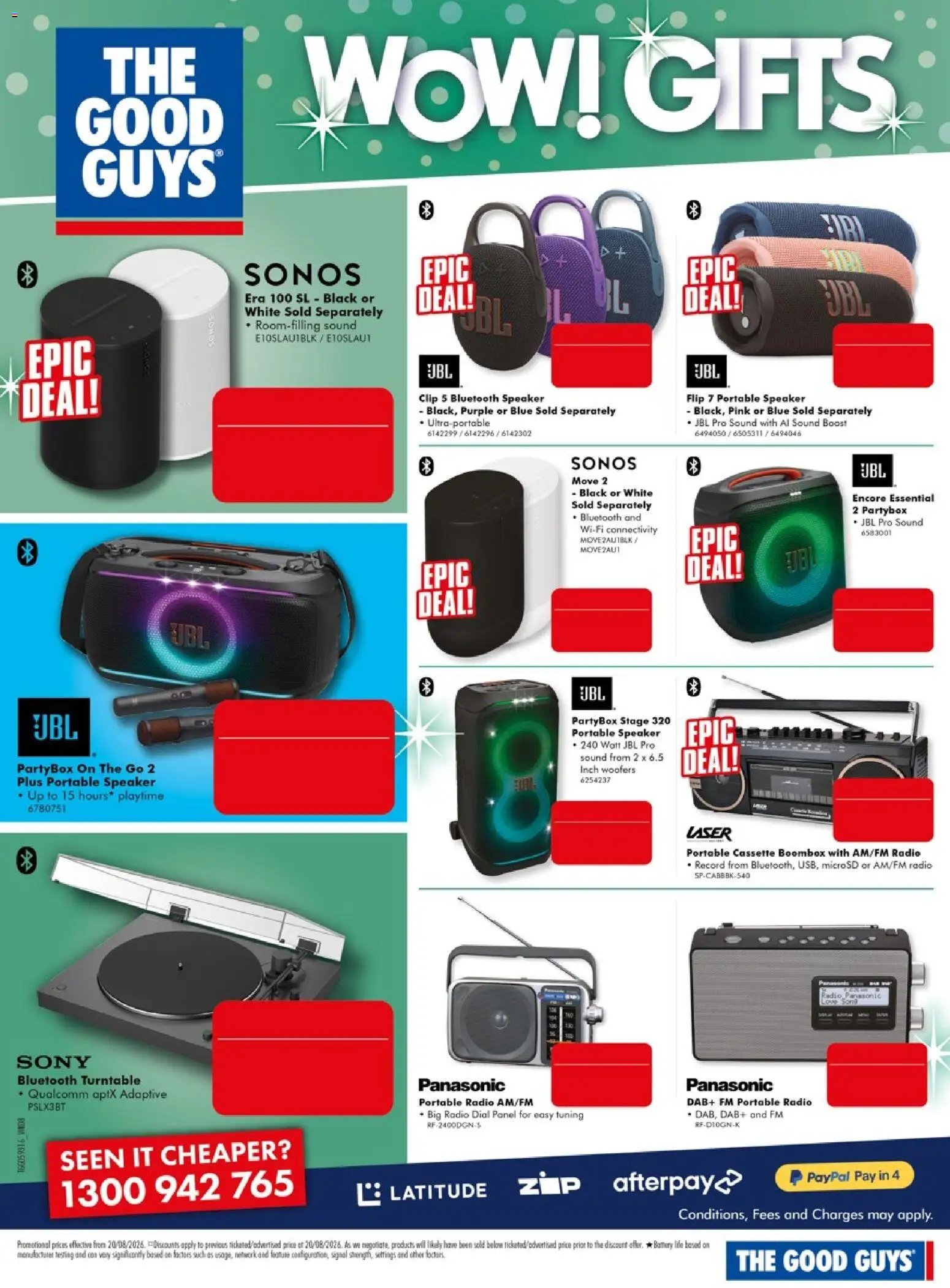 The Good Guys catalogue from 18/08/2026 The Good Guys catalogue FATHERS DAY