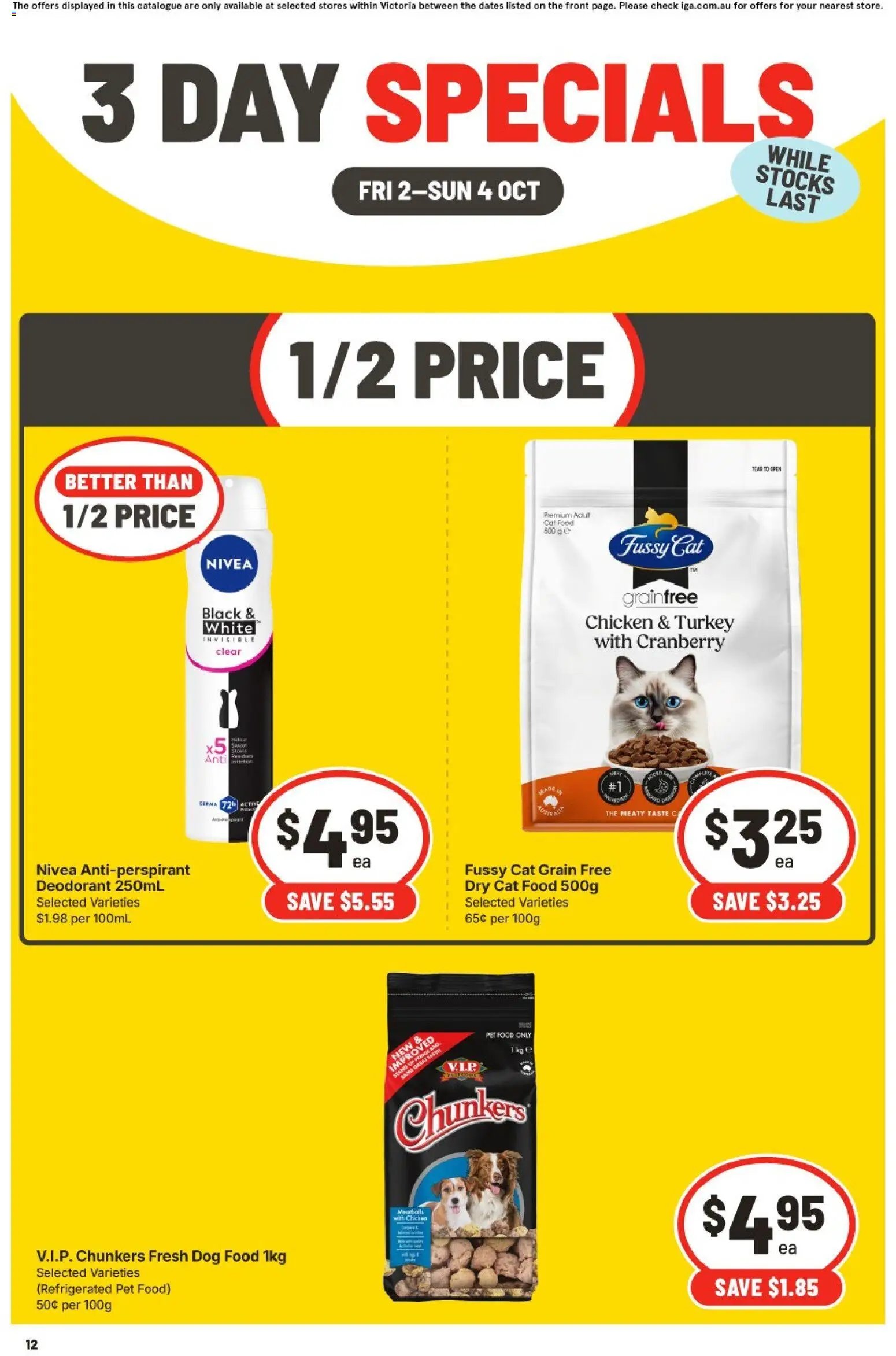IGA catalogue from 02/10/2026 IGA catalogue 3 Day Specials Coburg