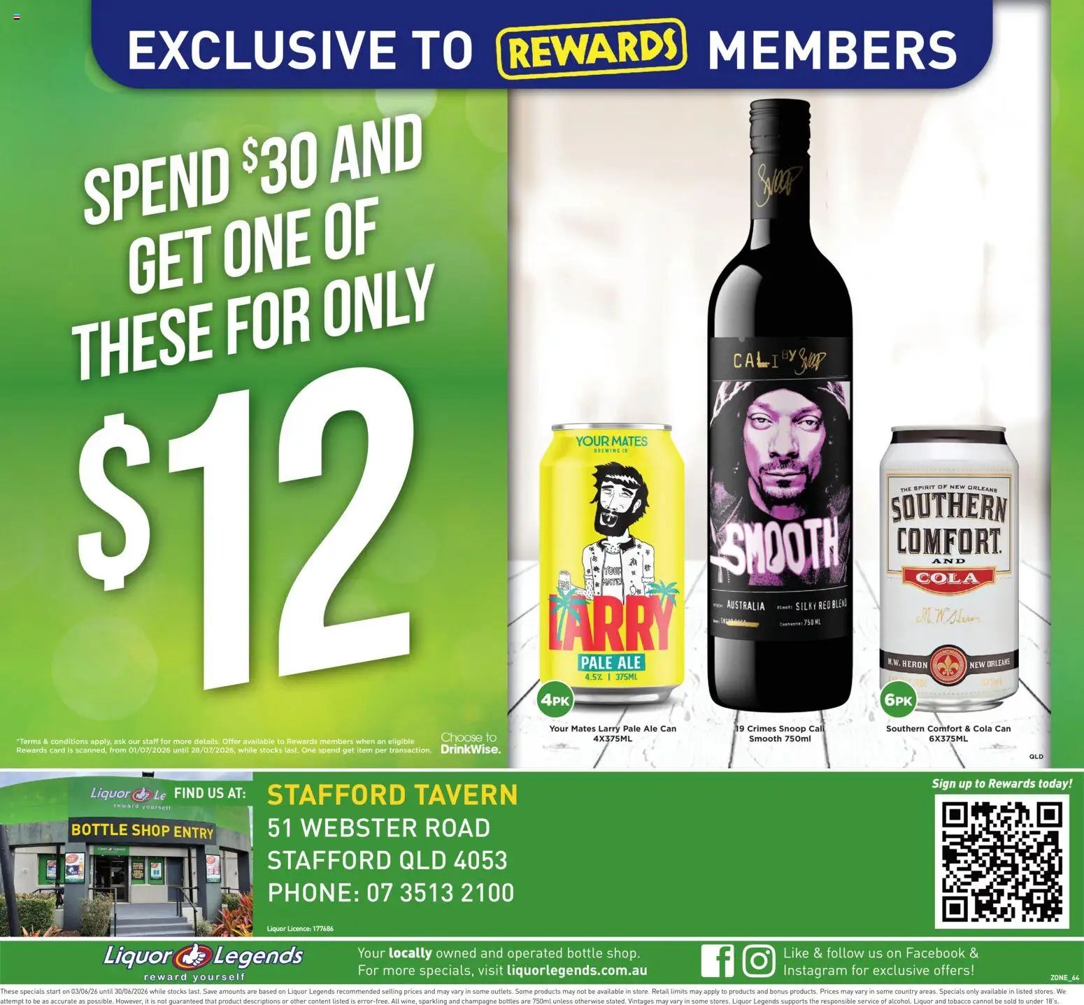 Liquor Legends catalogue from 01/07/2026 Liquor Legends catalogue Stafford