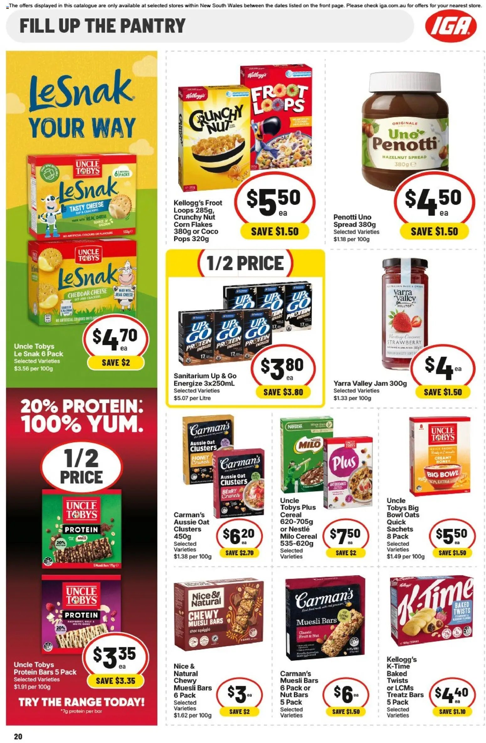IGA catalogue from 26/08/2026 IGA catalogue Eveleigh