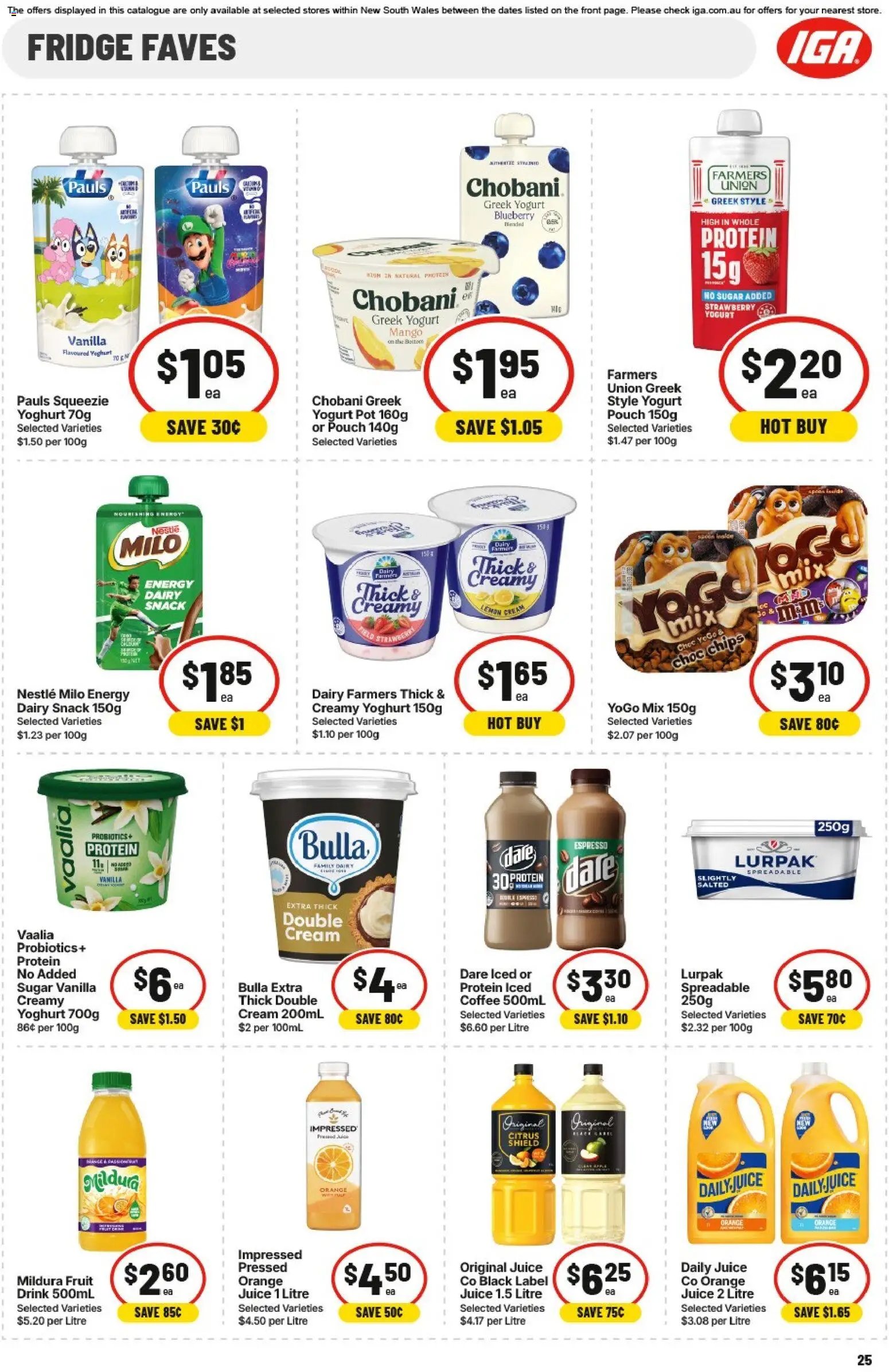 IGA catalogue from 26/08/2026 IGA catalogue Eveleigh