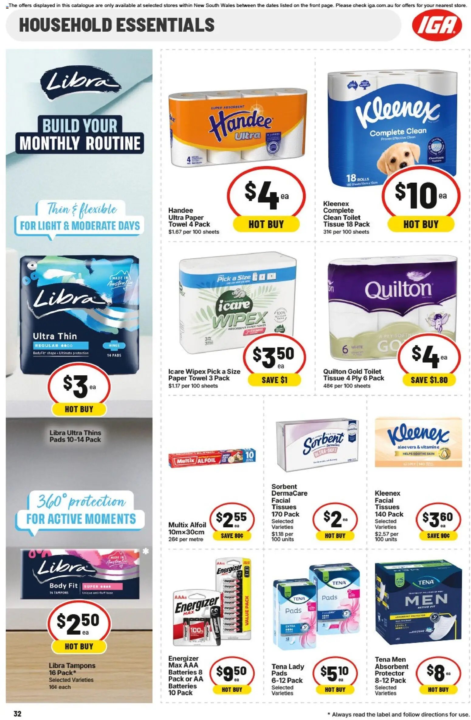 IGA catalogue from 26/08/2026 IGA catalogue Eveleigh