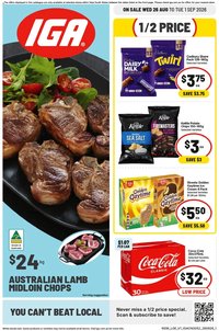 IGA catalogue from 26/08/2026 IGA catalogue Eveleigh