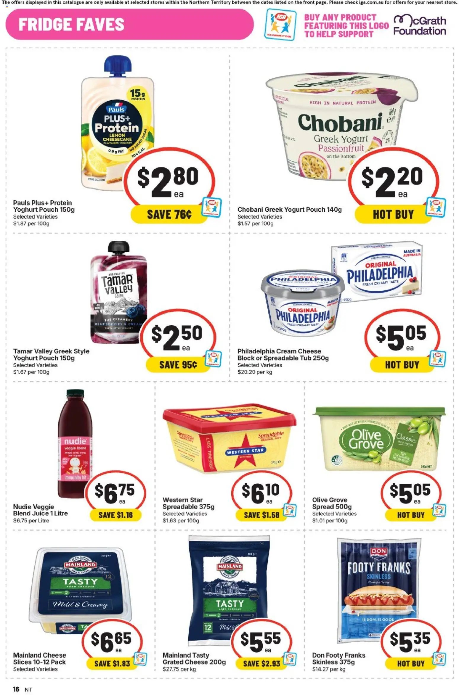 IGA catalogue from 16/09/2026 IGA catalogue Zuccoli