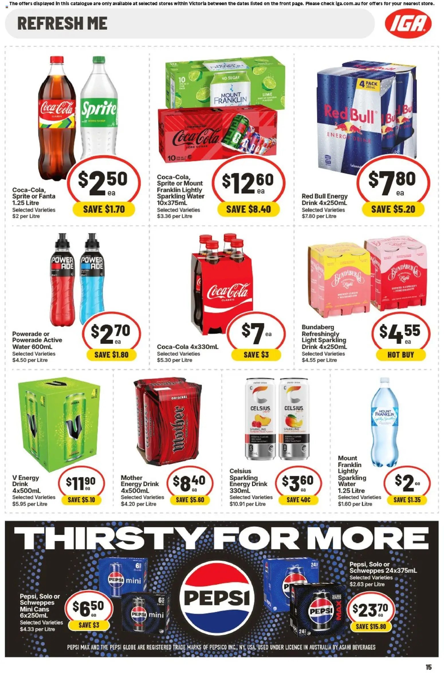 IGA catalogue from 01/07/2026 IGA catalogue VIC