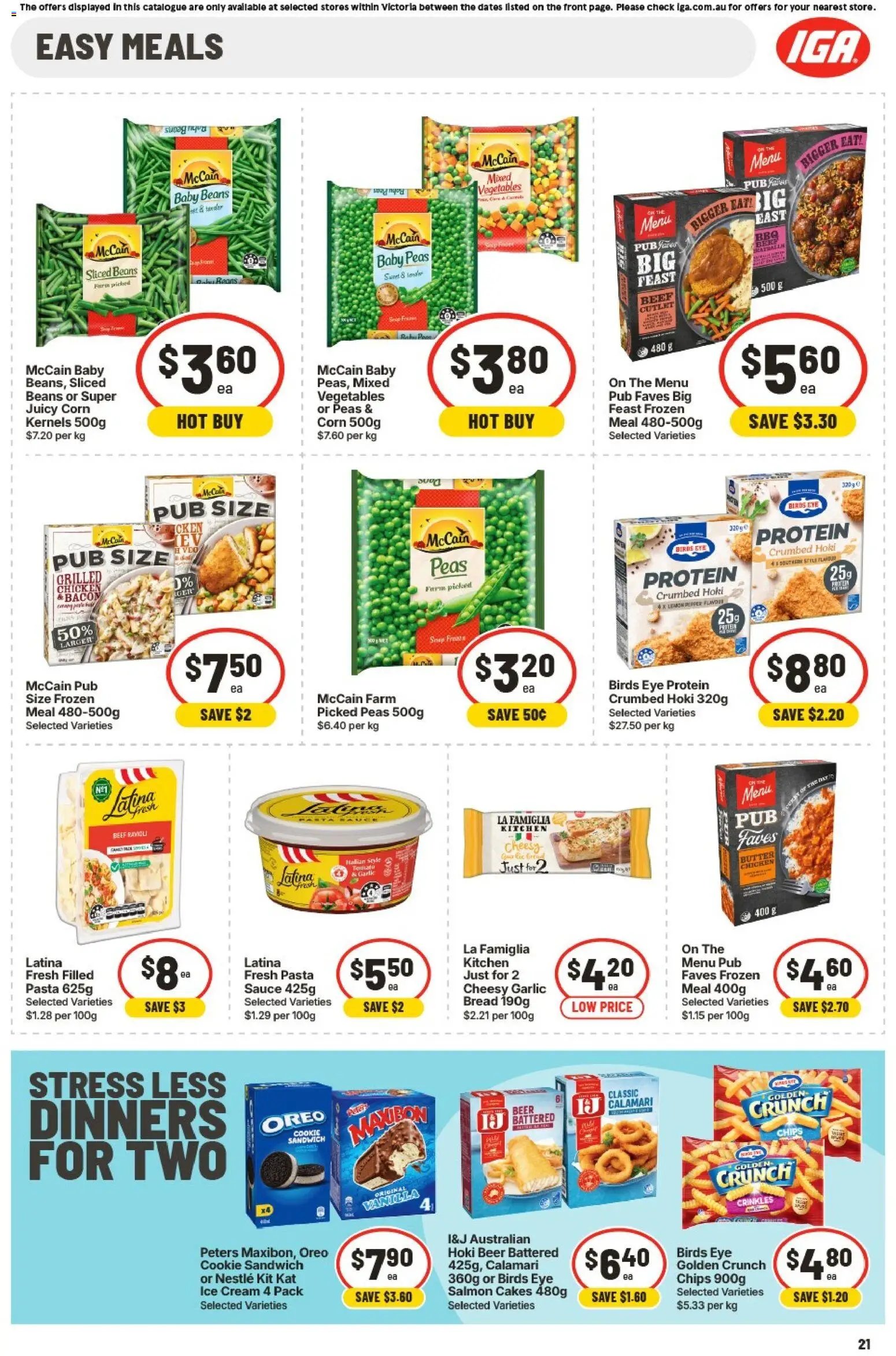 IGA catalogue from 01/07/2026 IGA catalogue VIC