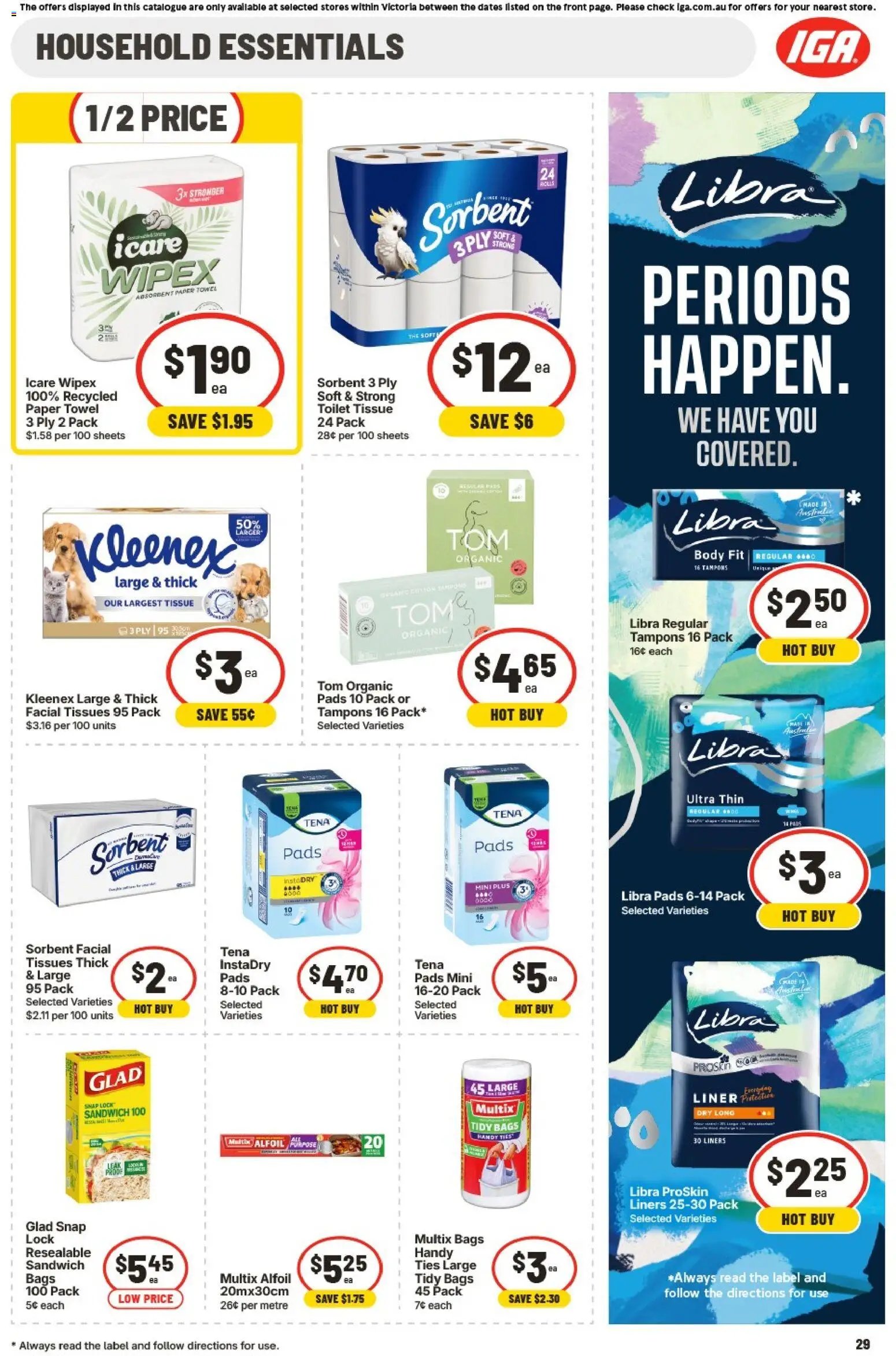IGA catalogue from 01/07/2026 IGA catalogue VIC