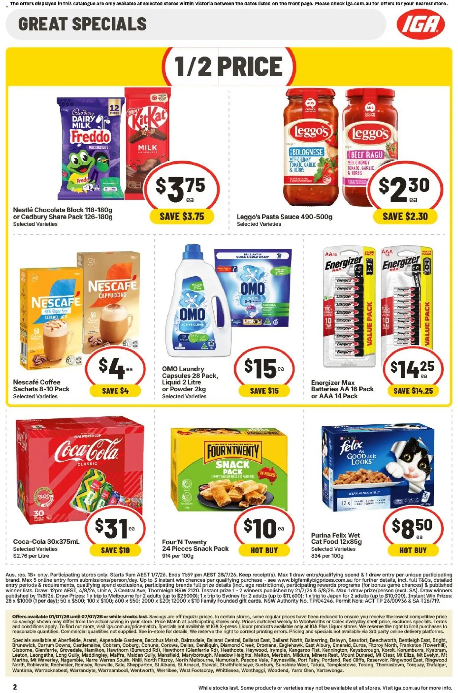 IGA catalogue from 01/07/2026 IGA catalogue VIC
