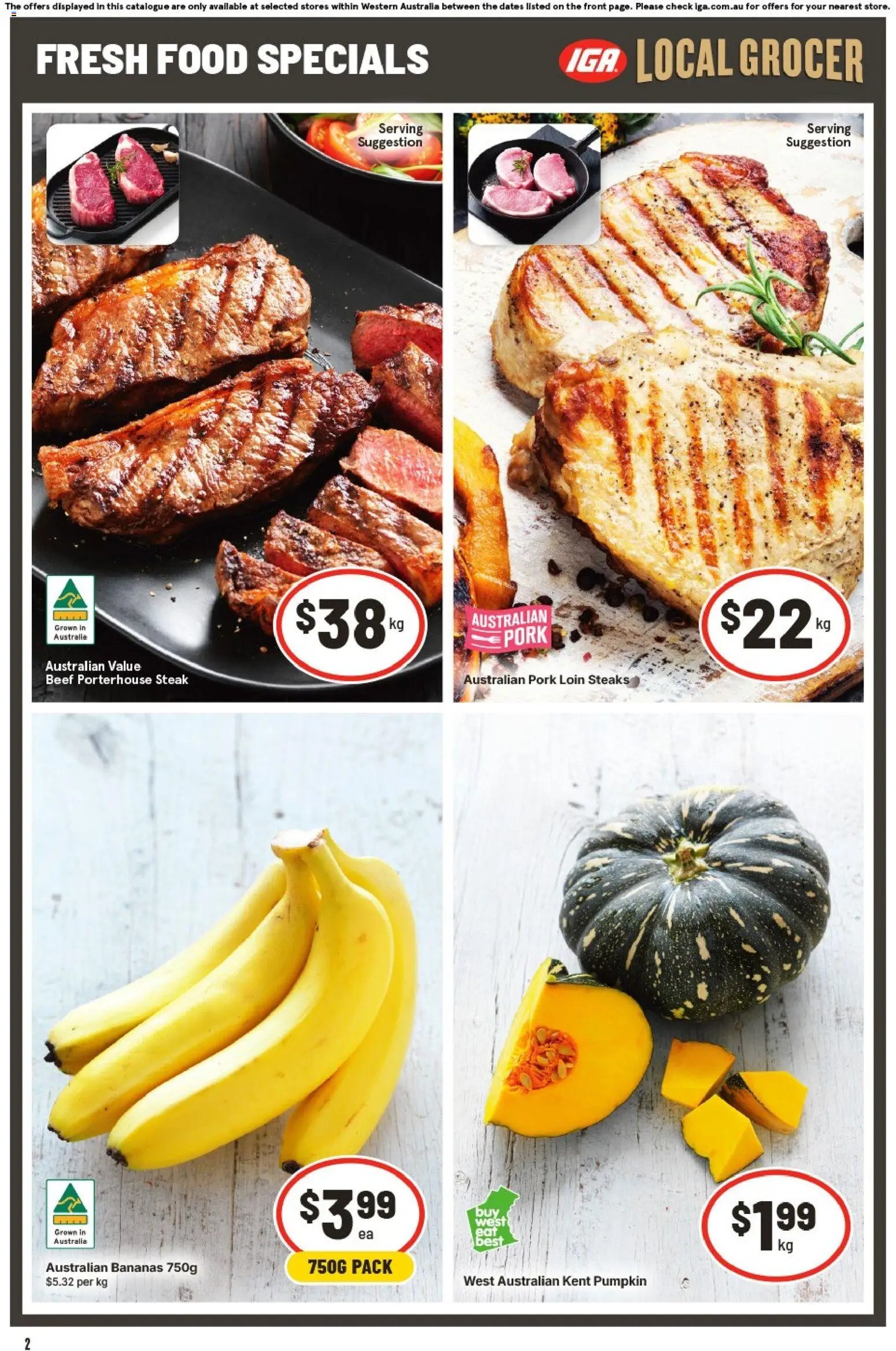 IGA catalogue from 09/09/2026 IGA catalogue Bullcreek