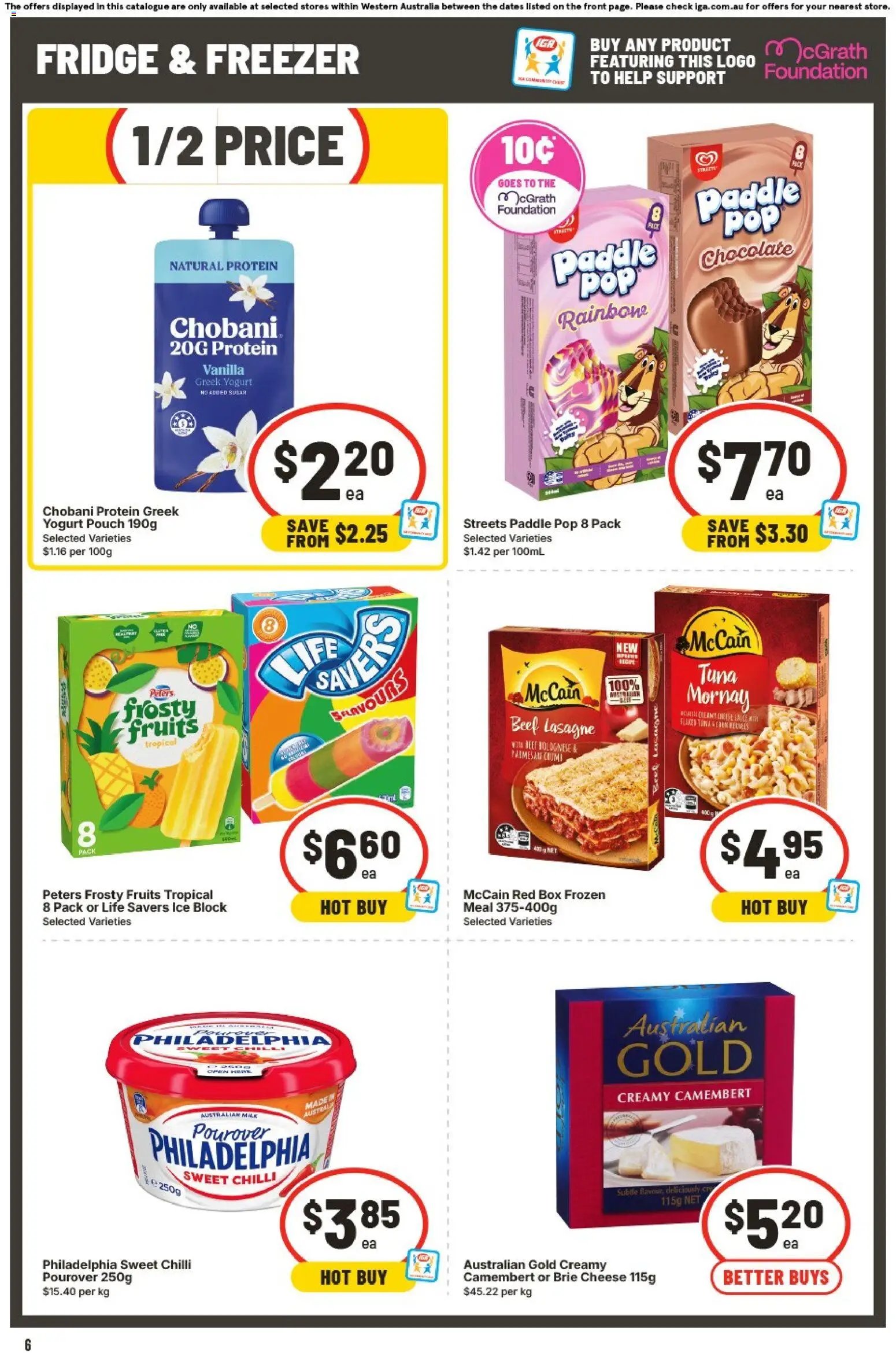 IGA catalogue from 09/09/2026 IGA catalogue Bullcreek