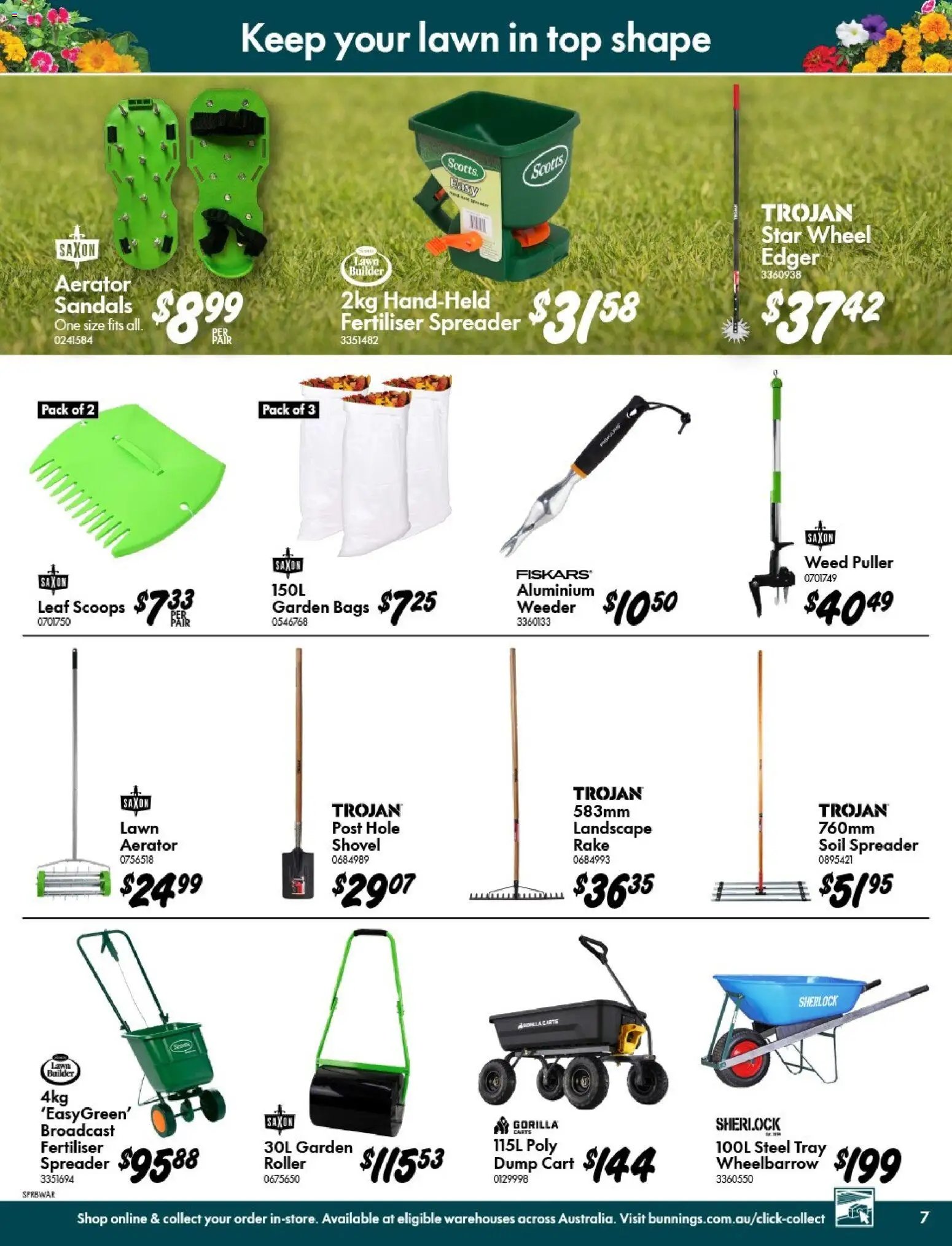 Bunnings Warehouse catalogue from 09/09/2026 Bunnings Warehouse - Spring Starts Here Scoresby