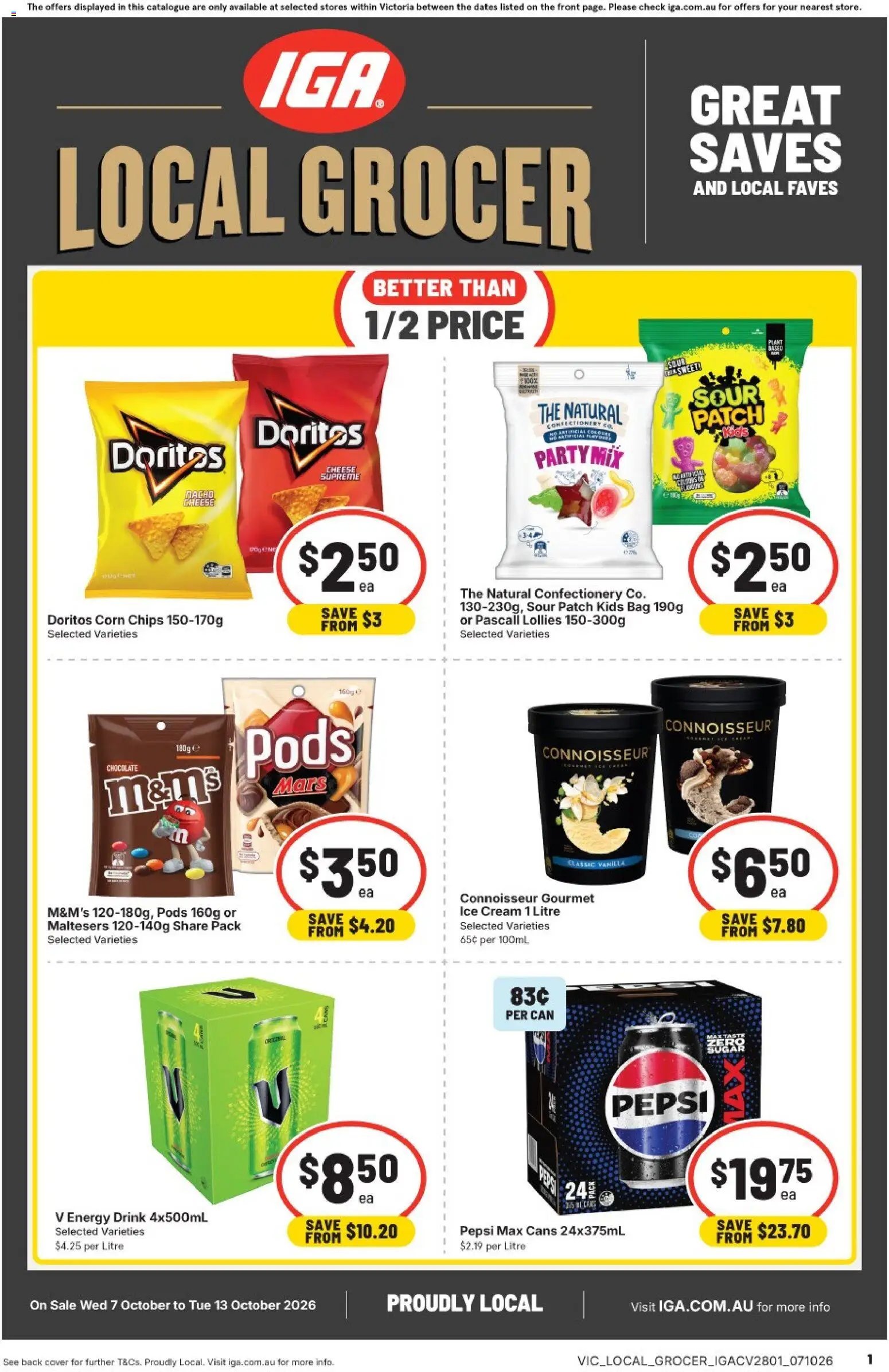 IGA catalogue from 07/10/2026 IGA Local Grocer VIC