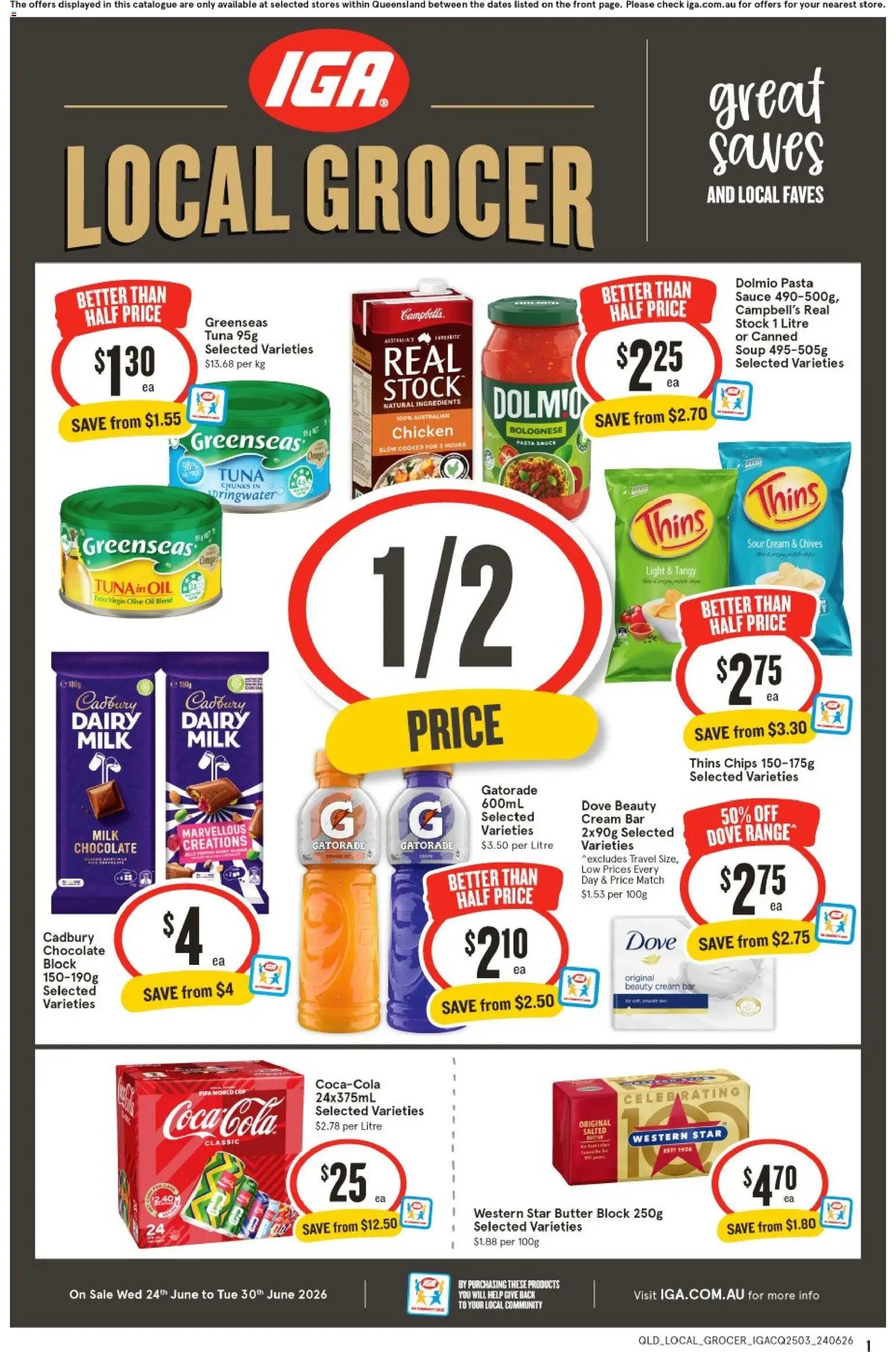 IGA catalogue from 24/06/2026 IGA Local Grocer QLD