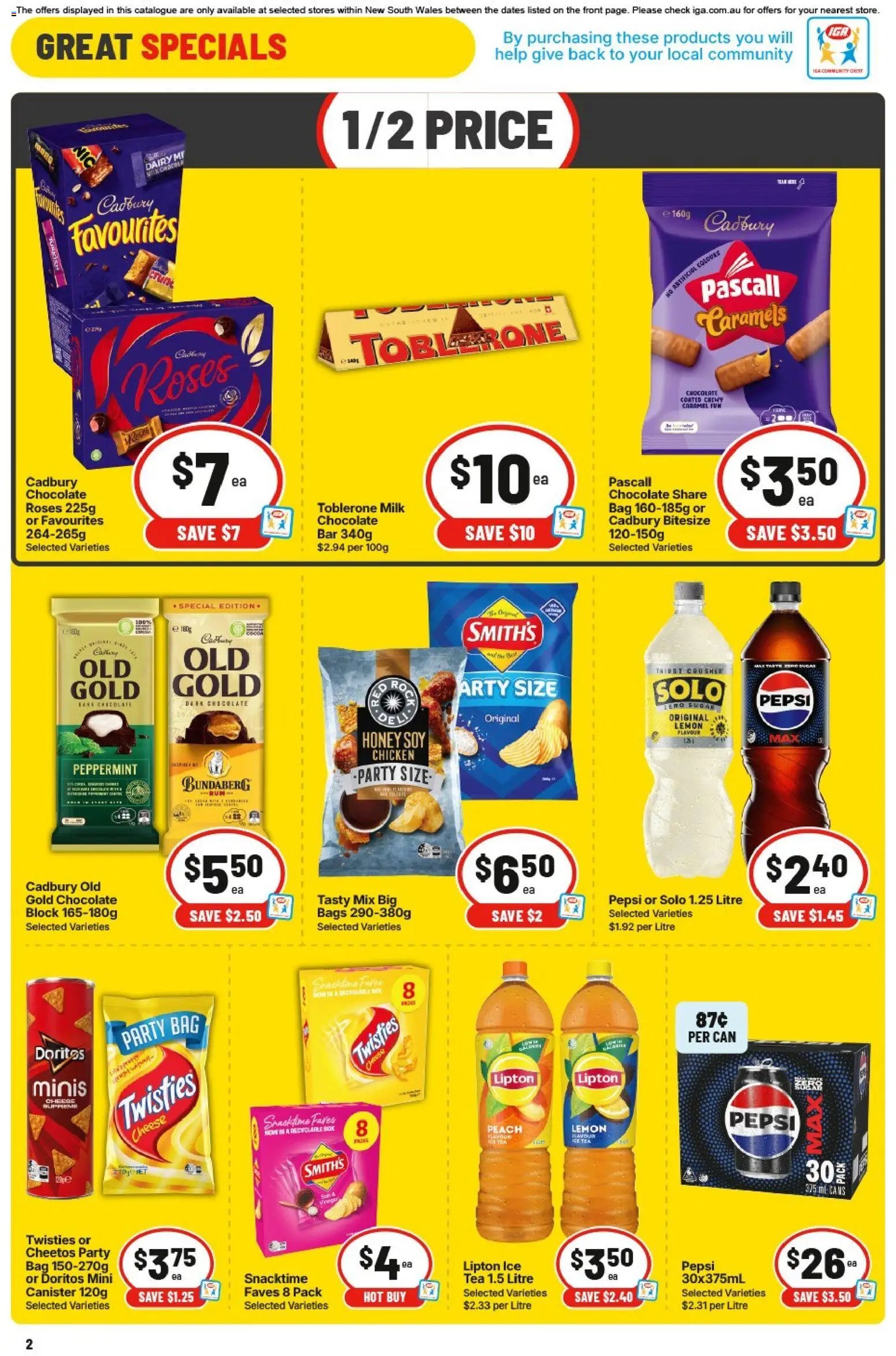 IGA catalogue from 19/08/2026 IGA catalogue NSW