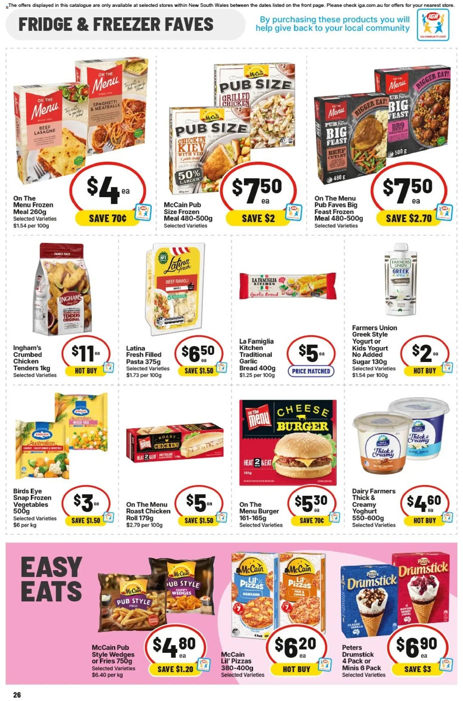 IGA catalogue from 19/08/2026 IGA catalogue NSW