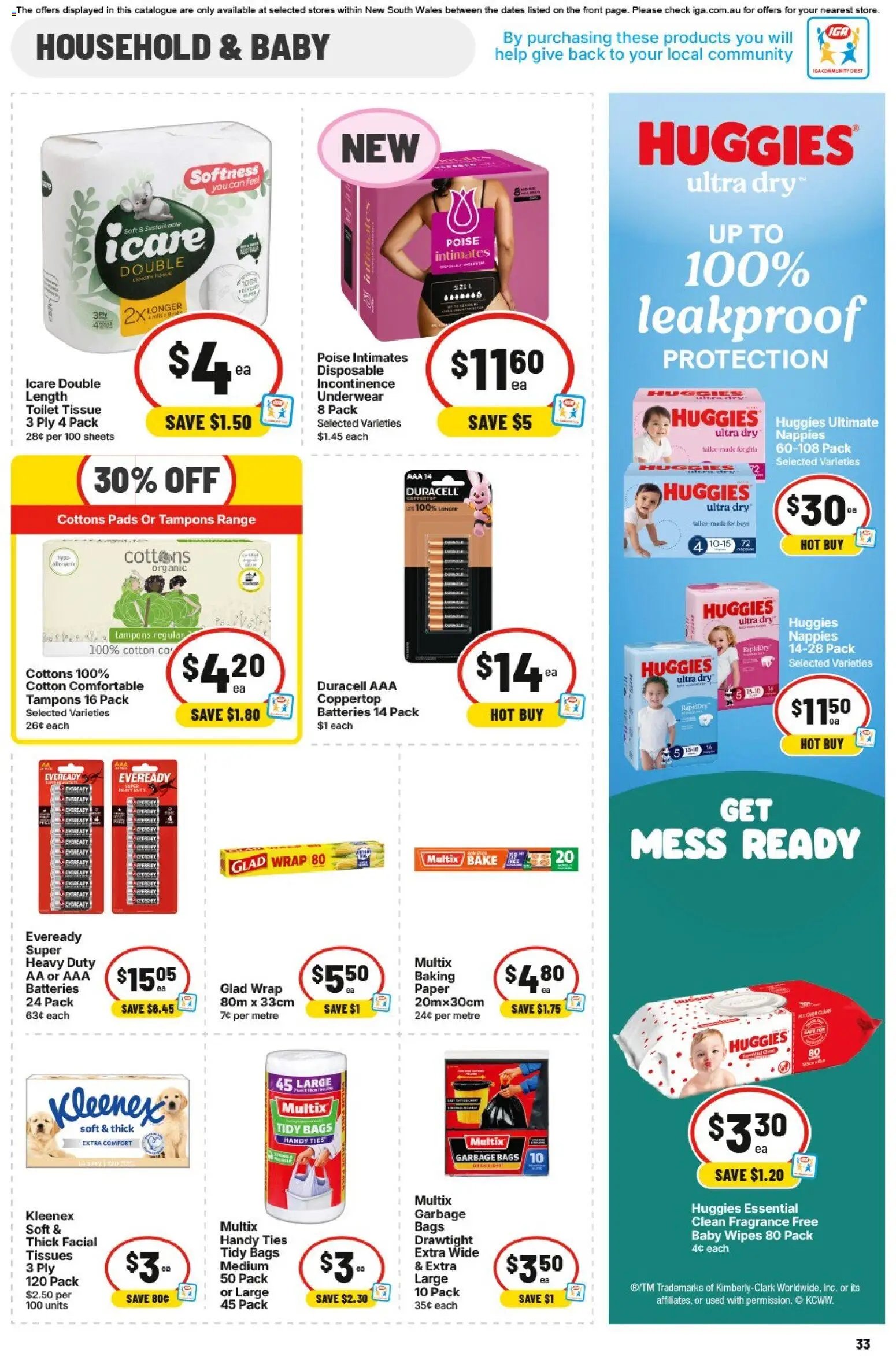 IGA catalogue from 19/08/2026 IGA catalogue NSW