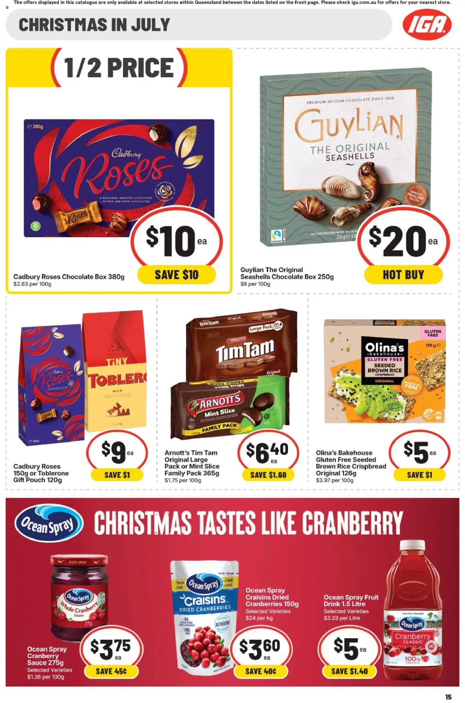 IGA catalogue from 15/07/2026 IGA catalogue QLD