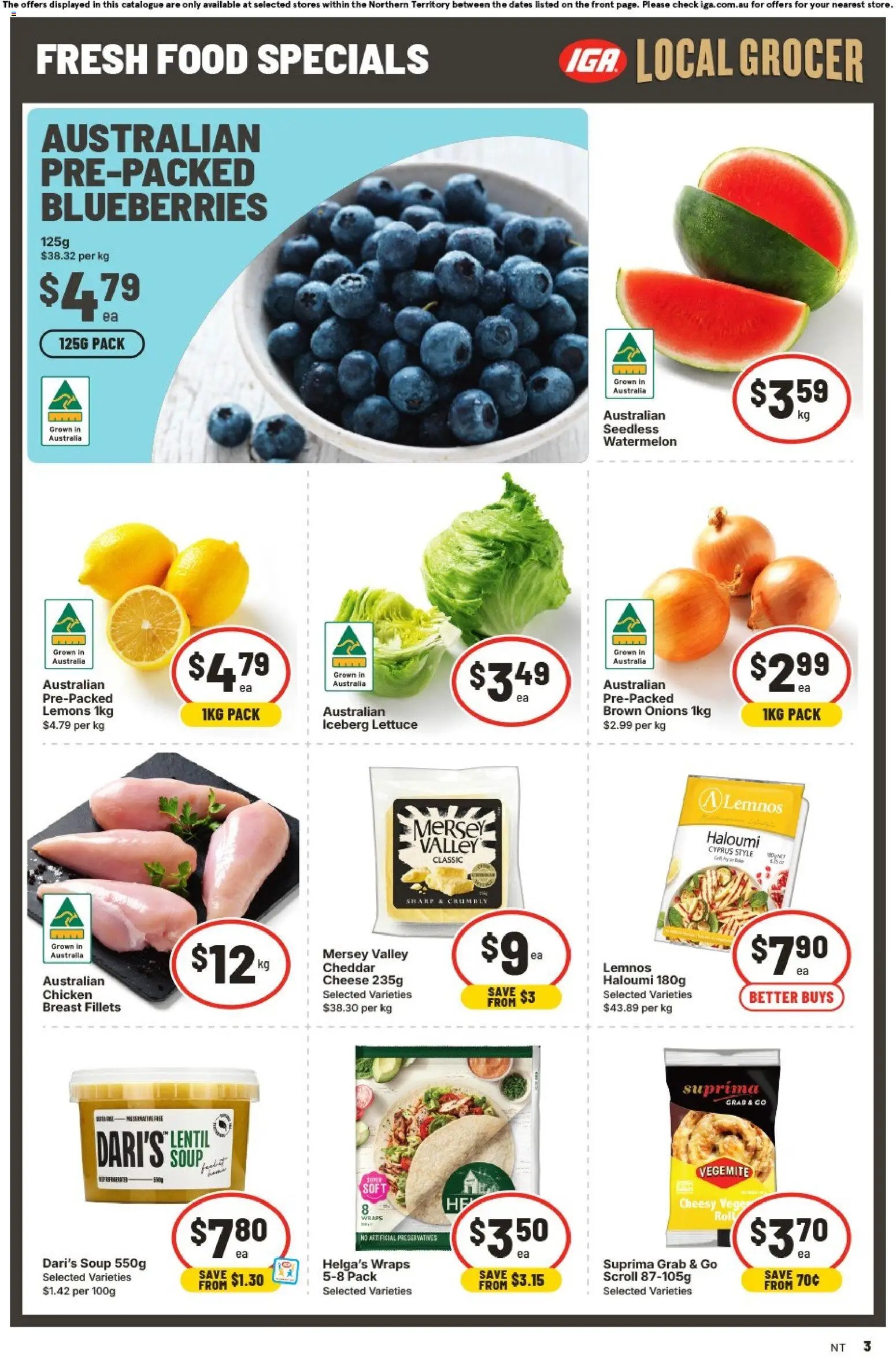IGA catalogue from 23/09/2026 IGA Local Grocer Berry Springs
