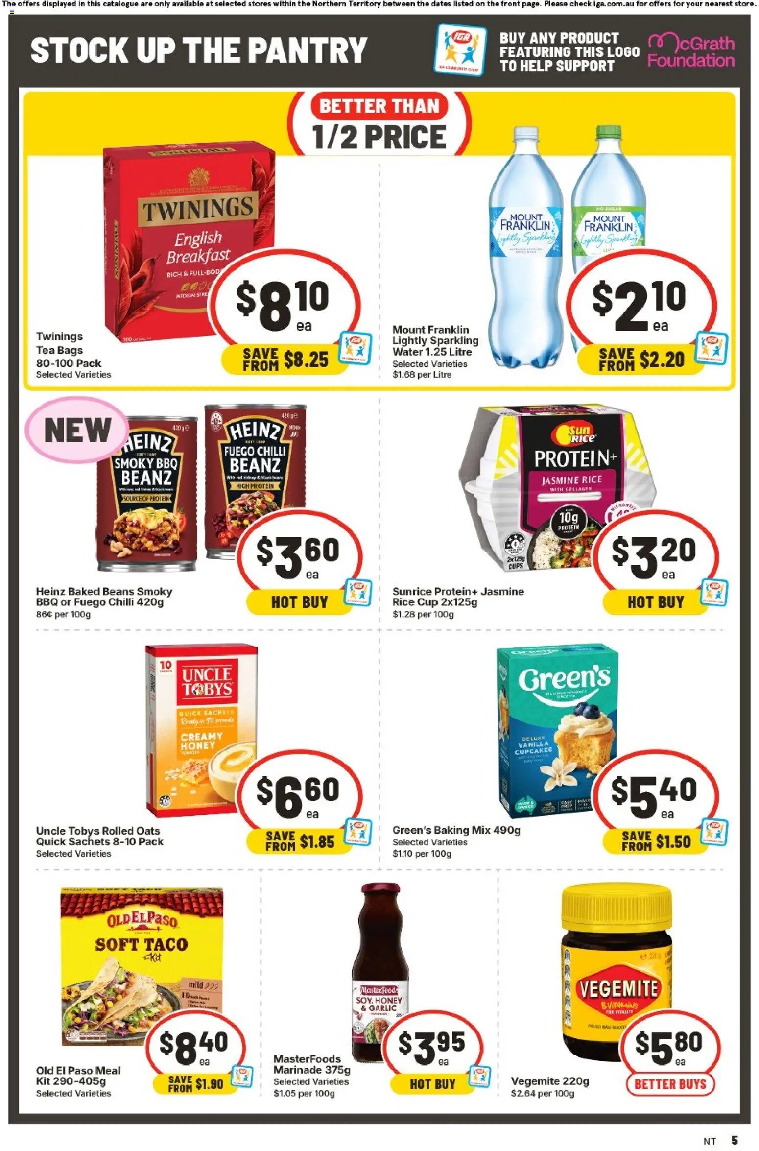 IGA catalogue from 23/09/2026 IGA Local Grocer Berry Springs