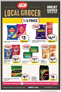 IGA catalogue from 23/09/2026 IGA Local Grocer Berry Springs