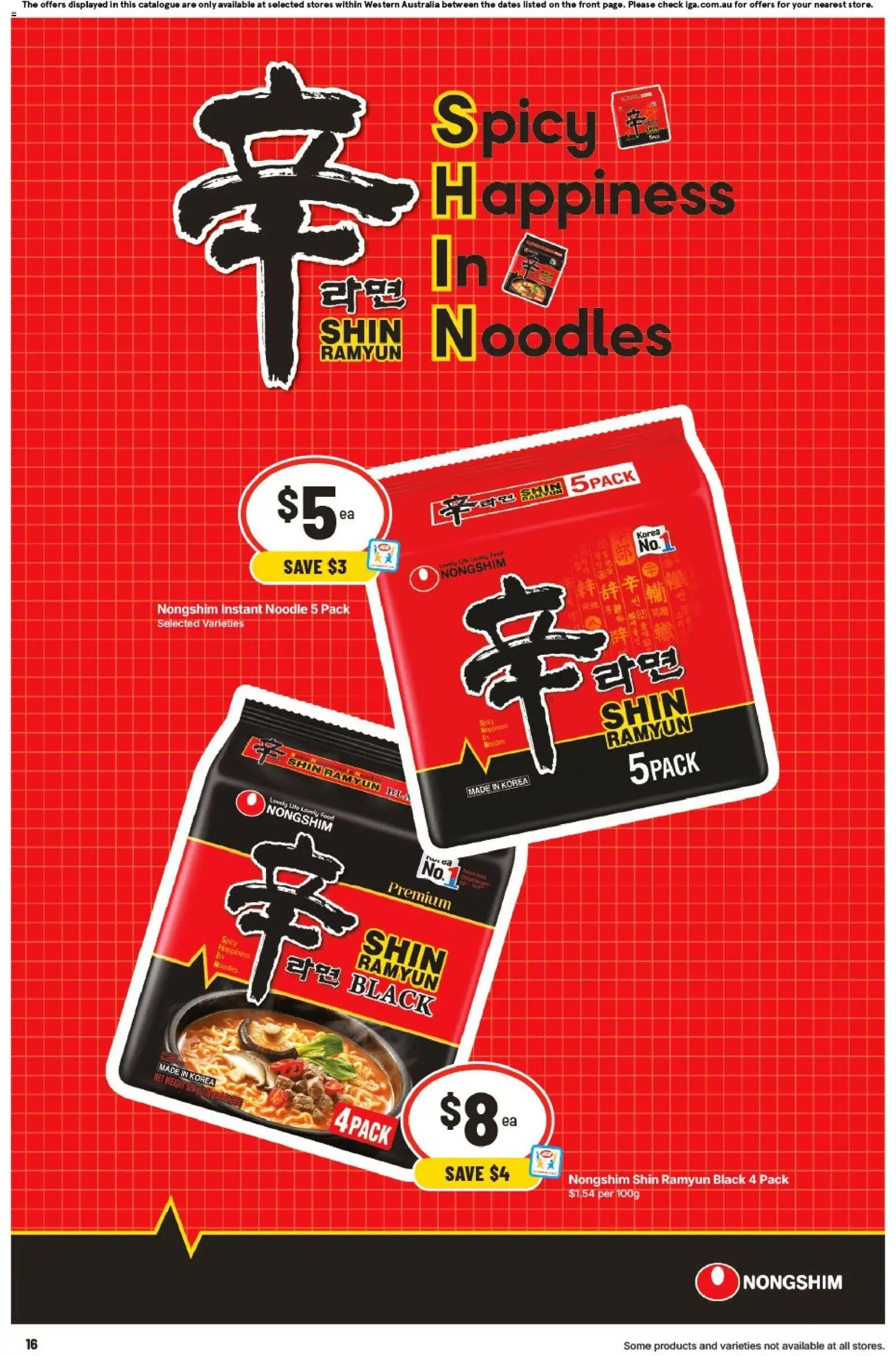 IGA catalogue from 16/09/2026 IGA catalogue Claremont