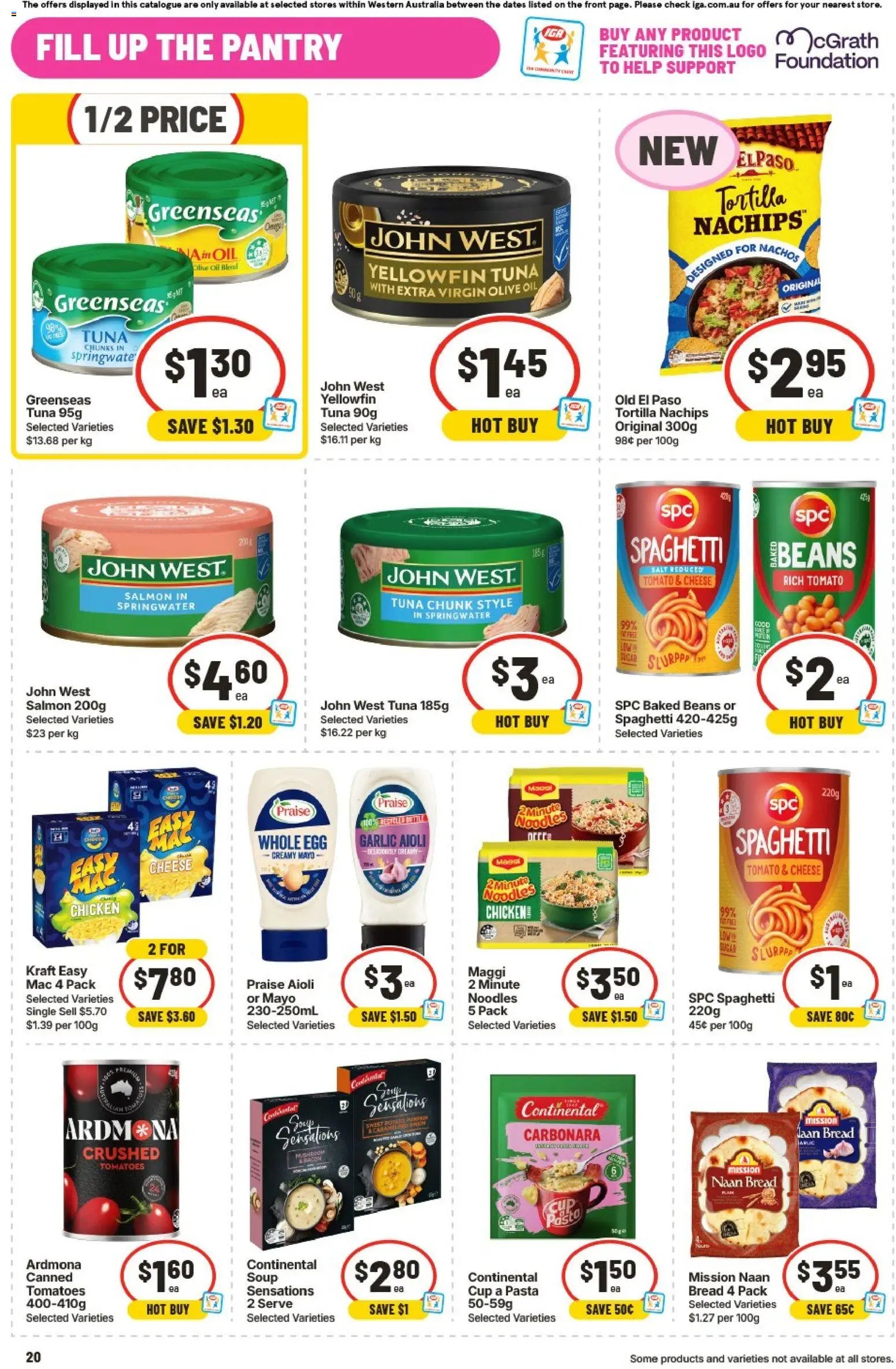 IGA catalogue from 16/09/2026 IGA catalogue Claremont