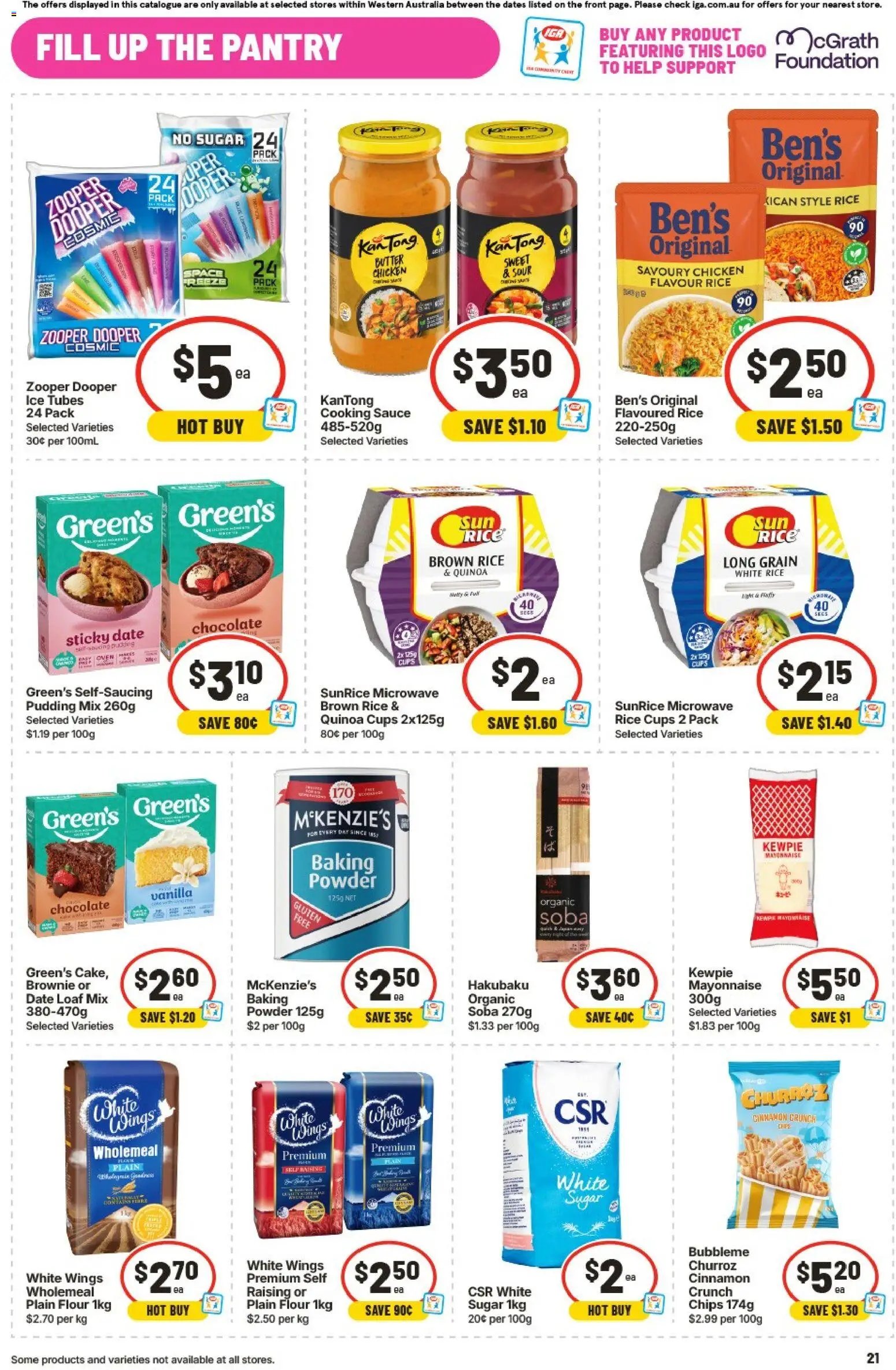 IGA catalogue from 16/09/2026 IGA catalogue Claremont