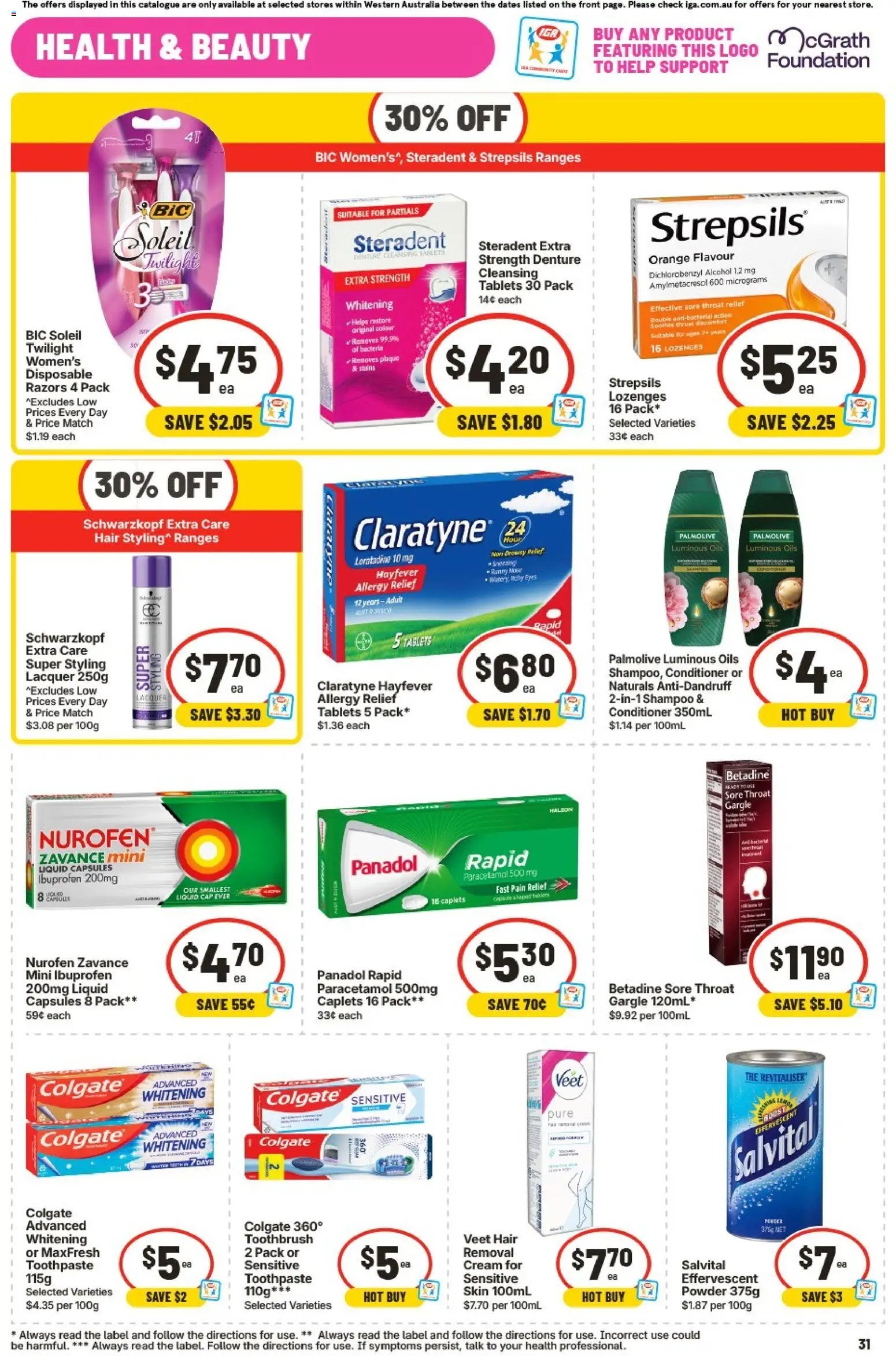 IGA catalogue from 16/09/2026 IGA catalogue Claremont