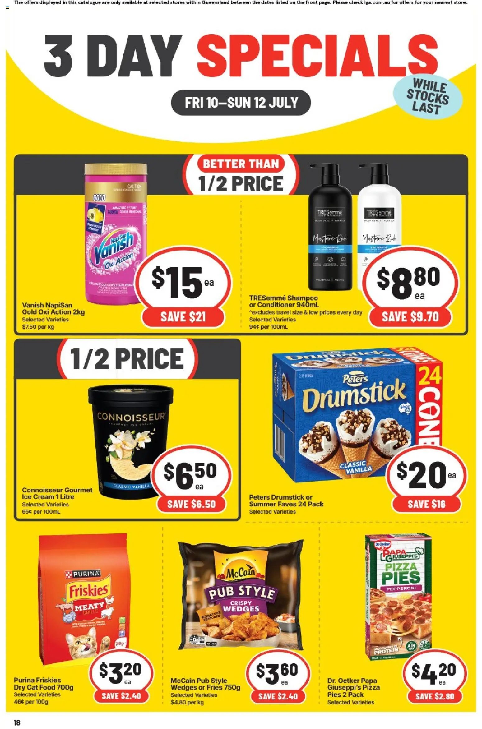 IGA catalogue from 10/07/2026 IGA 3 Day Specials - QLD