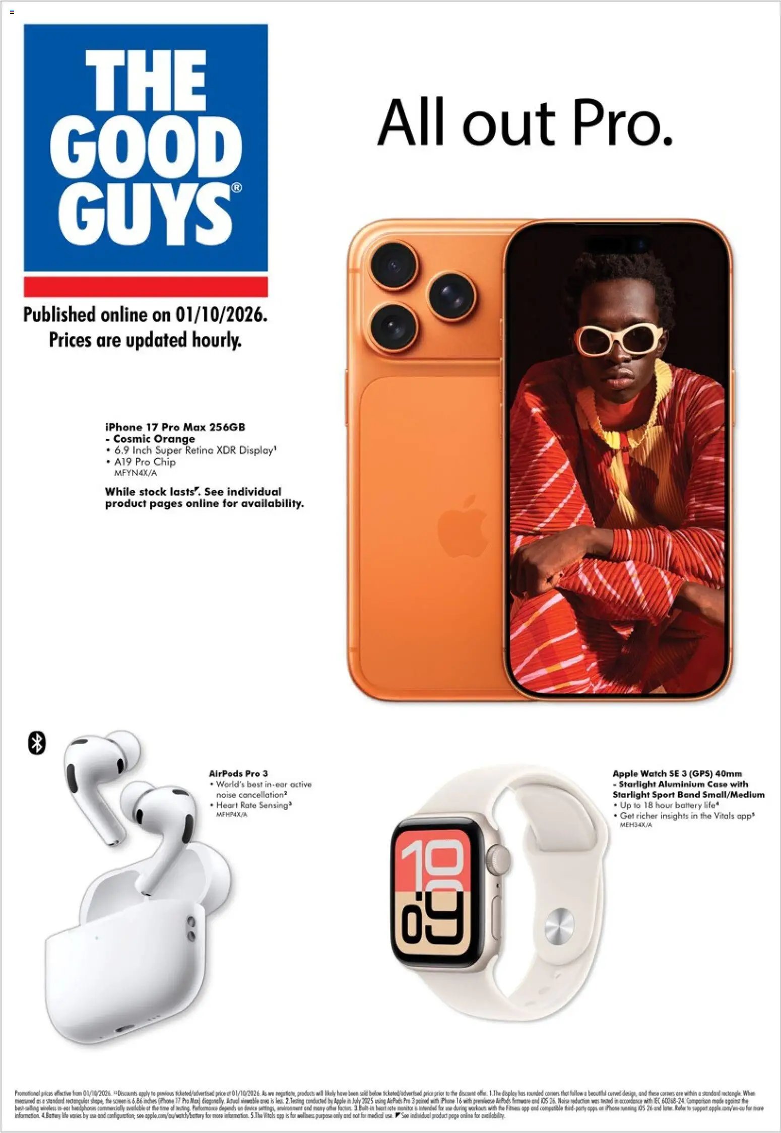 The Good Guys catalogue from 01/10/2026 The Good Guys Apple