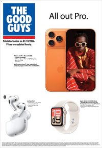 The Good Guys catalogue from 01/10/2026 The Good Guys Apple